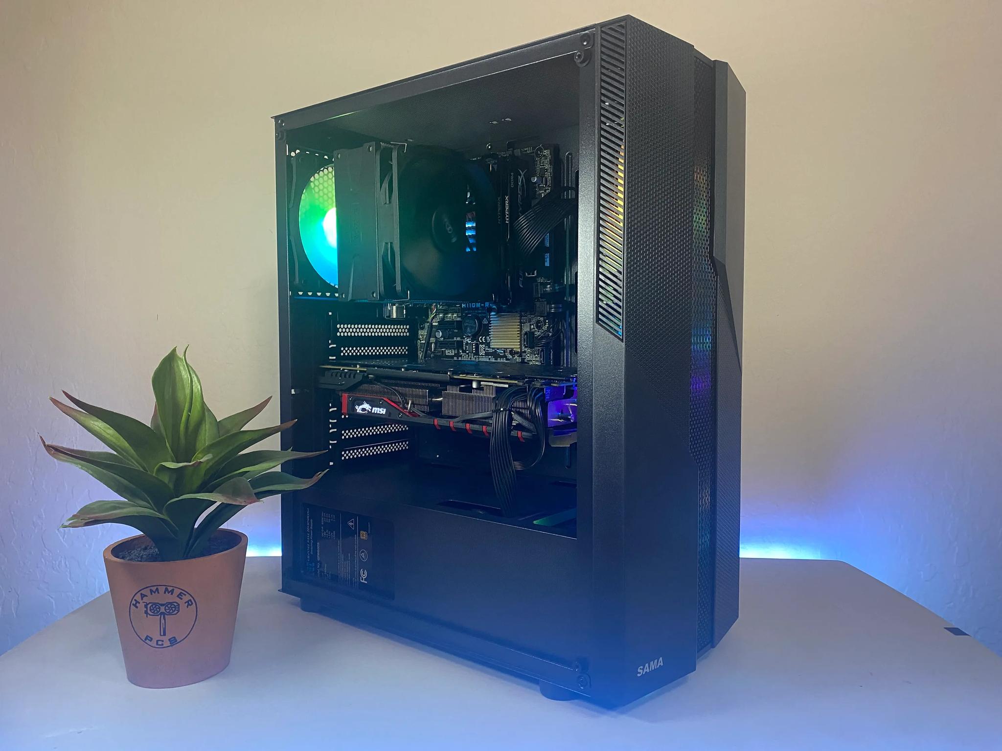 ⚡Custom Built RGB Gaming PC ⚡| Intel i5, Windows 11 | Fortnite, Valorant, GTA V, R6, and more!