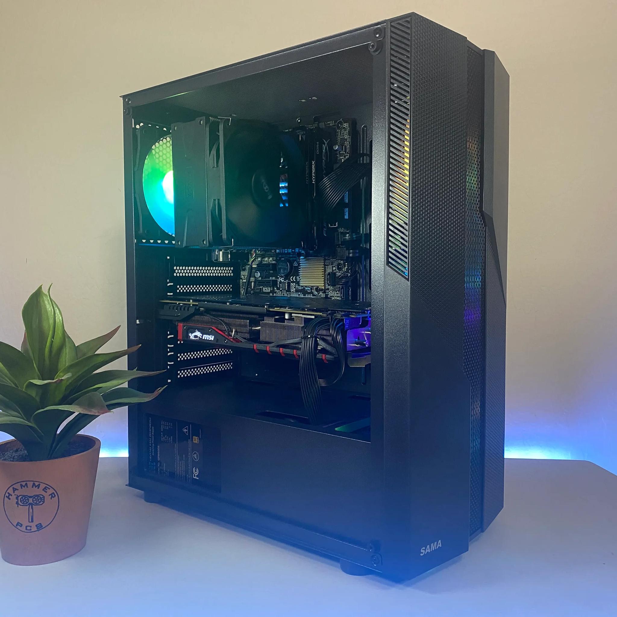 ⚡Custom Built RGB Gaming PC ⚡| Intel i5, Windows 11 | Fortnite, Valorant, GTA V, R6, and more!