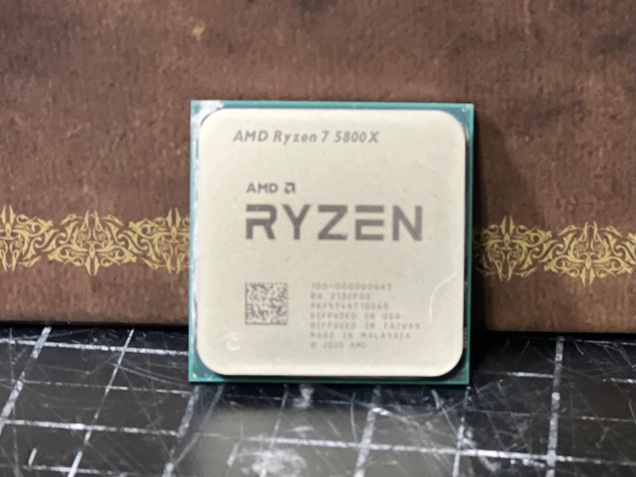 AMD Ryzen 7 5800X Vermeer 3.8GHz 8-Core AM4 Processor