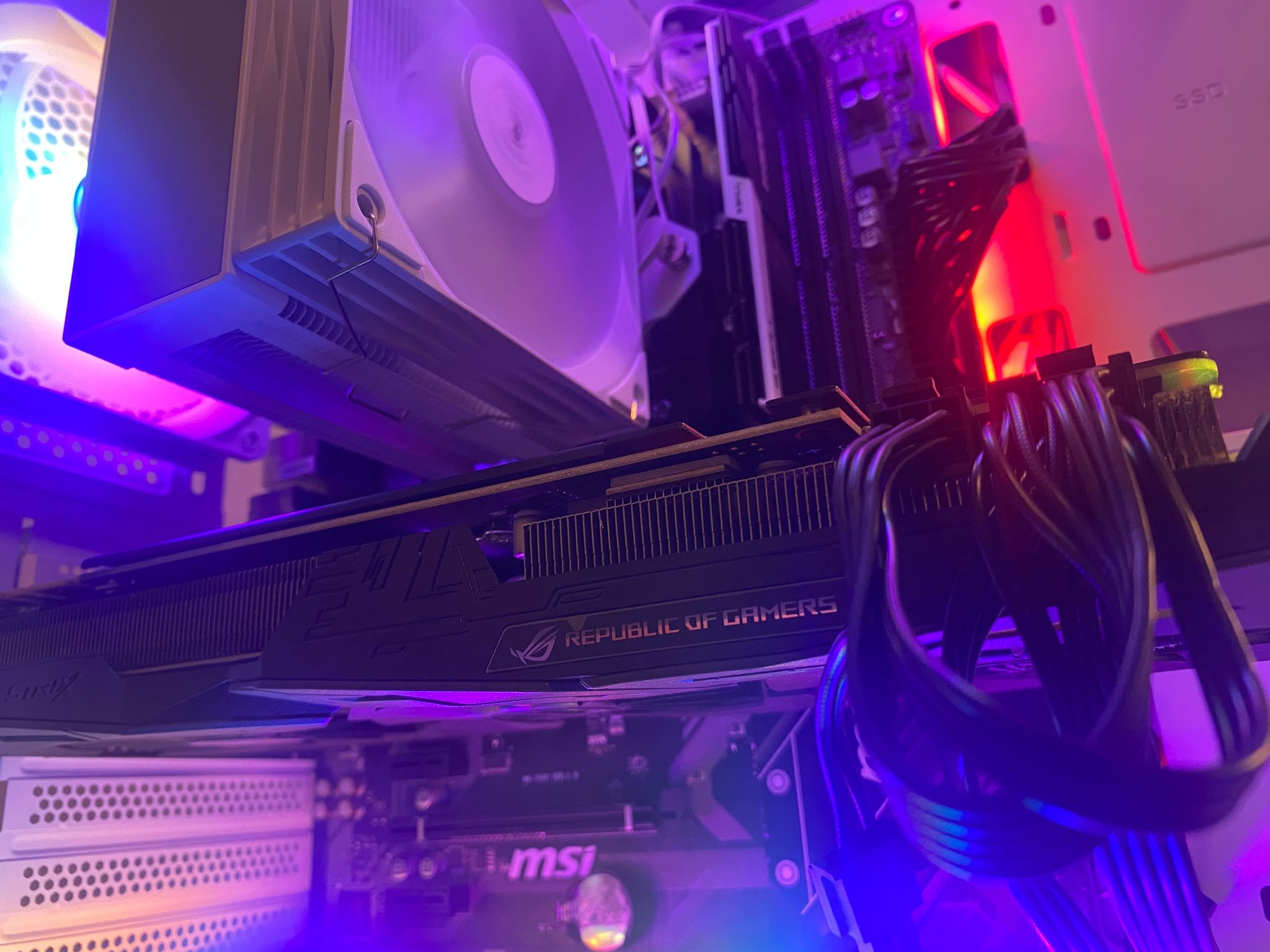White RGB Gaming PC | Ryzen 5 3600 | GTX 1080 8GB | 16GB DDR4 | 500GB M.2 SSD
