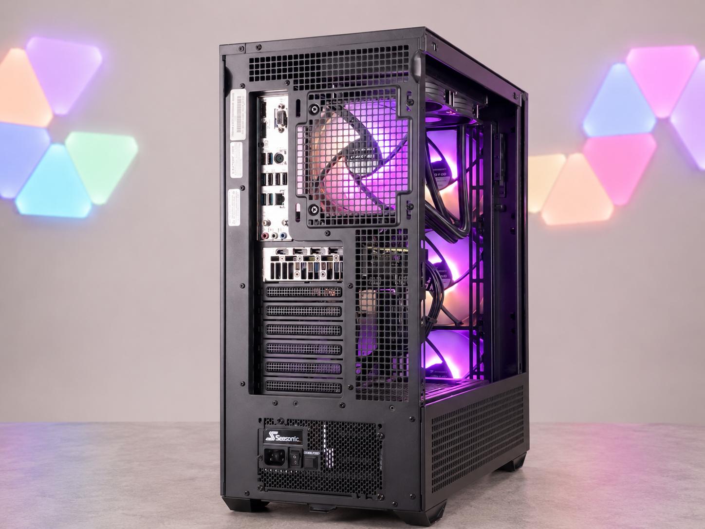 👻 DARKSIDE Gaming PC | RTX 4070 SUPER | Ryzen 5 7600 | 32GB RAM | 1TB SSD | WiFi and BT | FREE SHIP