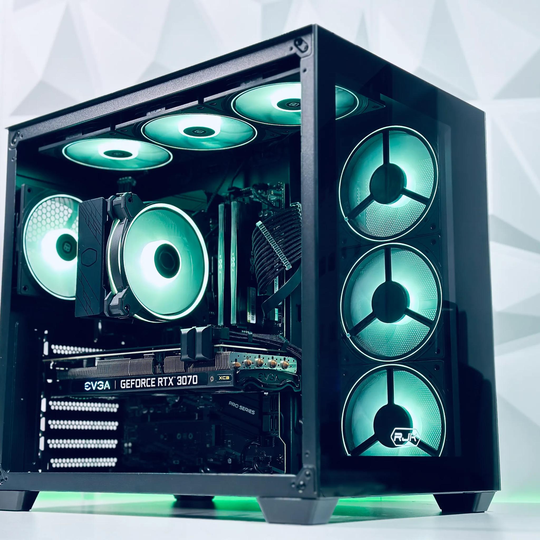 🖤Darkstar🖤Gaming PC▪️Nvidia RTX 3070 8GB▪️AMD Ryzen 5 5600 6 core▪️32GB DDR4 ▪️ 1TB SSD NVME