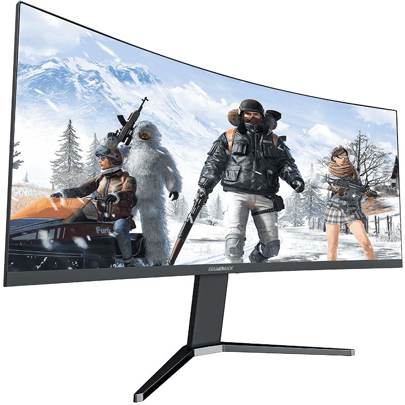 GameMax GMX34CKXQ, UltraWide QHD Panel Computer Monitor, 3440 x 1440p Resolution