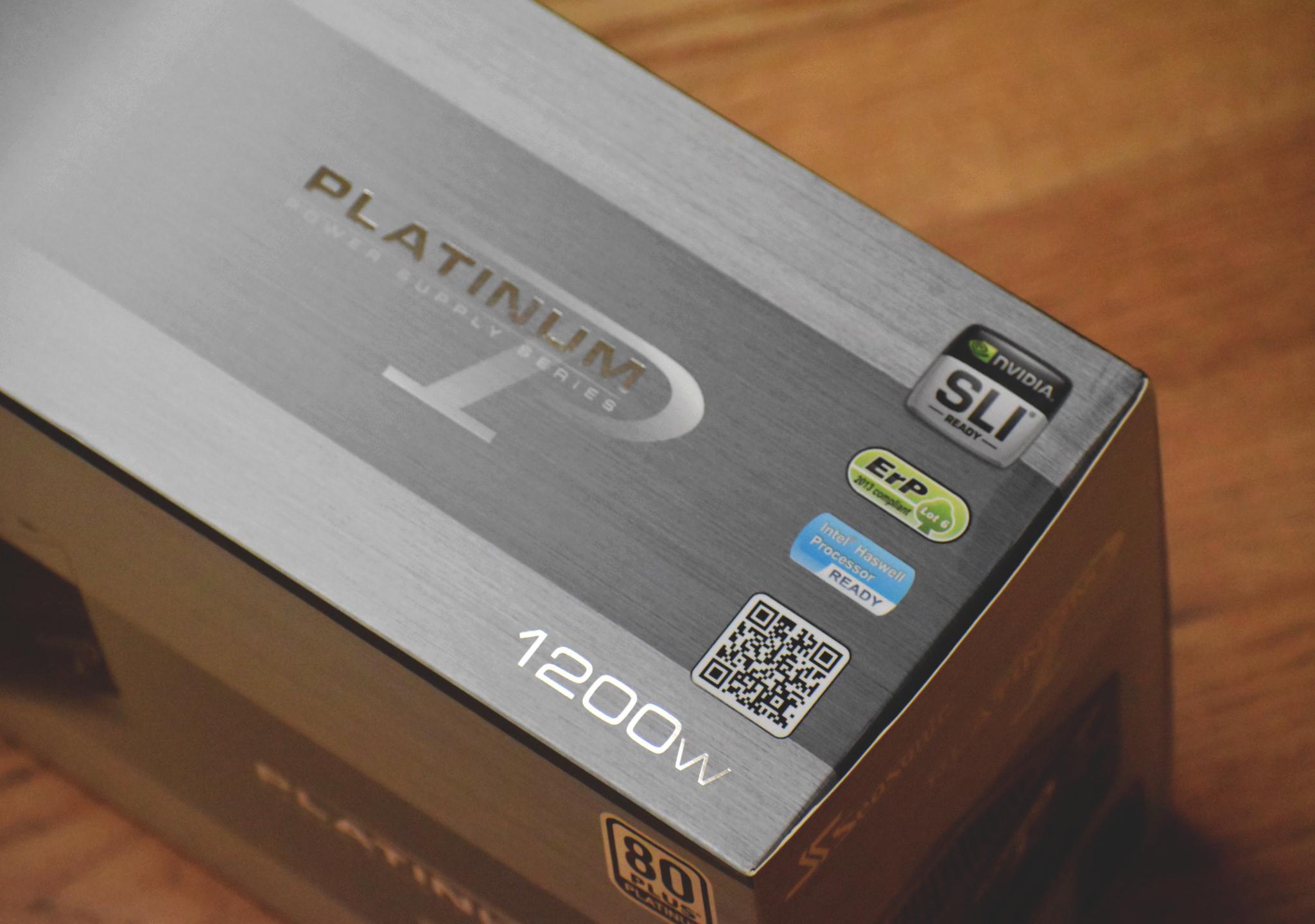 SeaSonic Platinum 1200W, 80 Plus Platinum Fully Modular Power Supply