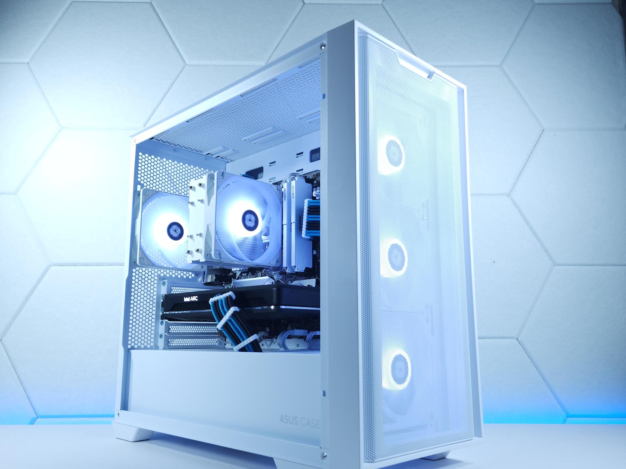 🤍🤍1080p Gaming | ARC A750 | Ryzen 5 5500 | 32GB 3200MHz | 1TB NVMe SSD