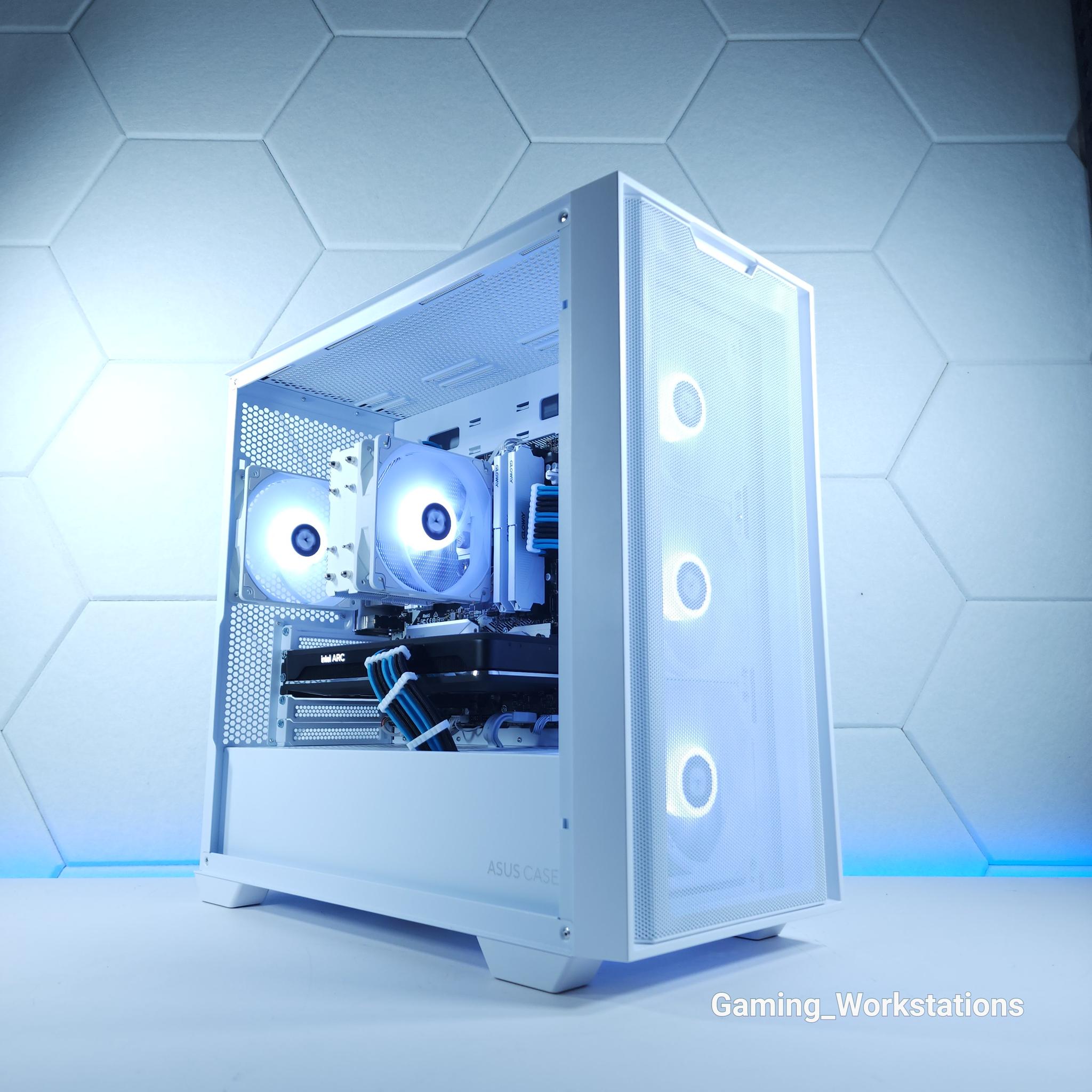 🤍🤍1080p Gaming | ARC A750 | Ryzen 5 5500 | 32GB 3200MHz | 1TB NVMe SSD