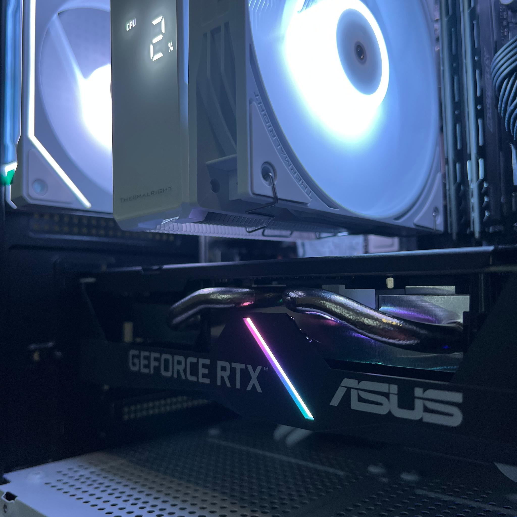 Custom White Gaming PC | i7 8700 | RTX 2060 | 16GB Crucial Ballistix RAM | 512GB SSD