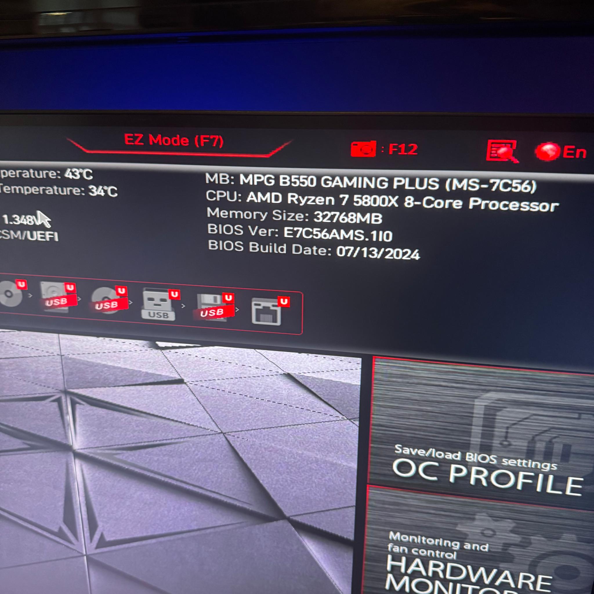 💻 Custom Gaming PC – RX 7800 XT | Ryzen 7 5800X | 32GB RAM | 1TB SSD