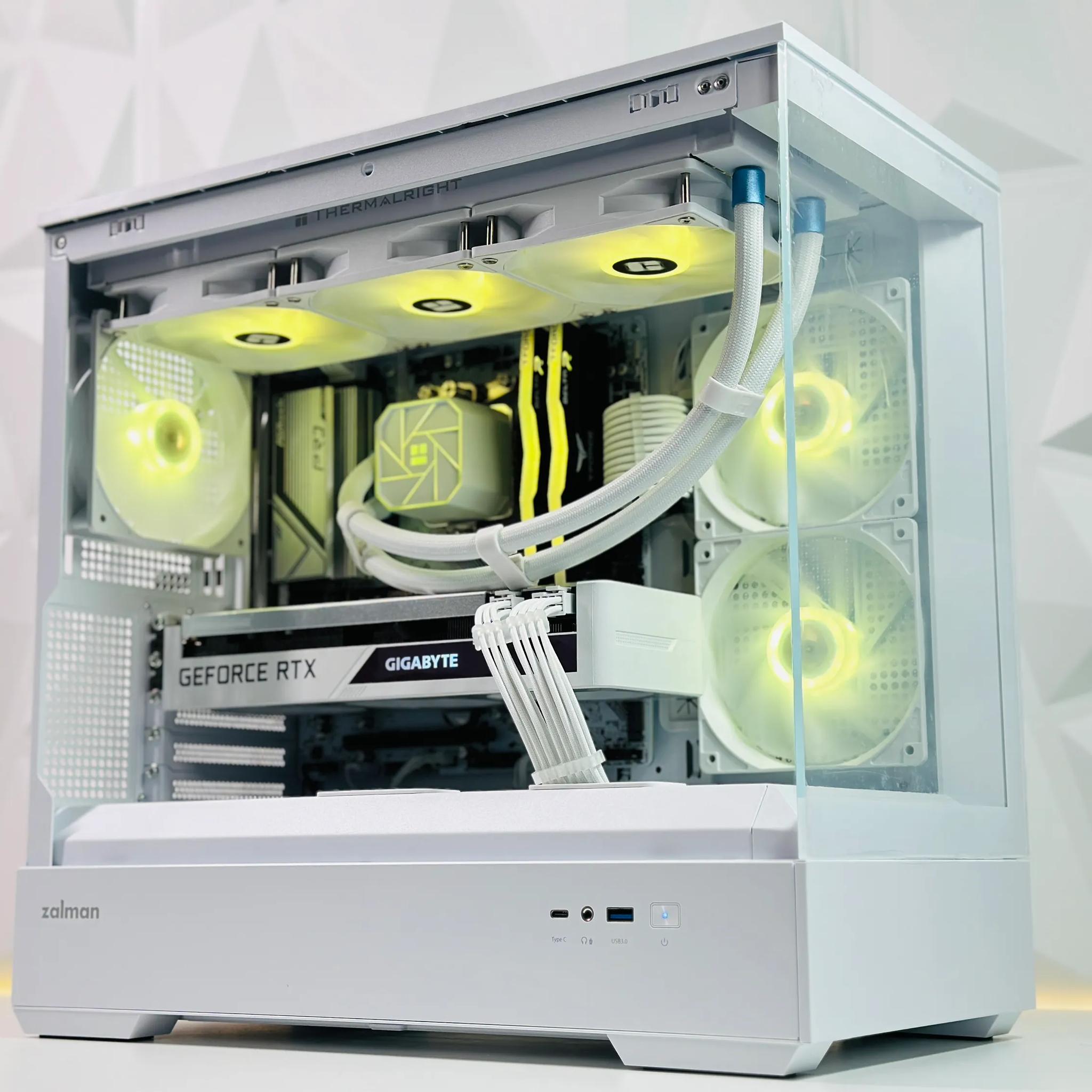 🤍🐻‍❄️Gaming PC▪️Nvidia RTX 3070 8GB▪️AMD Ryzen 7 5700X 8 core▪️32GB DDR4 ▪️ 1TB SSD NVME