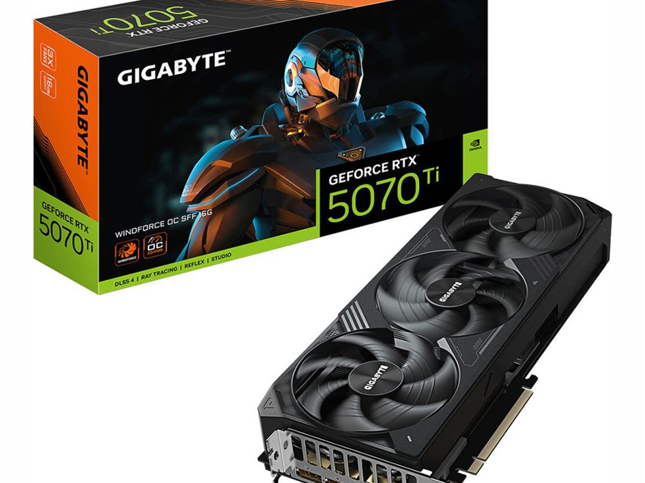 🔥 NEW — Gigabyte NVIDIA GeForce RTX 5070Ti 16G Windforce SFF Video Card 🔥