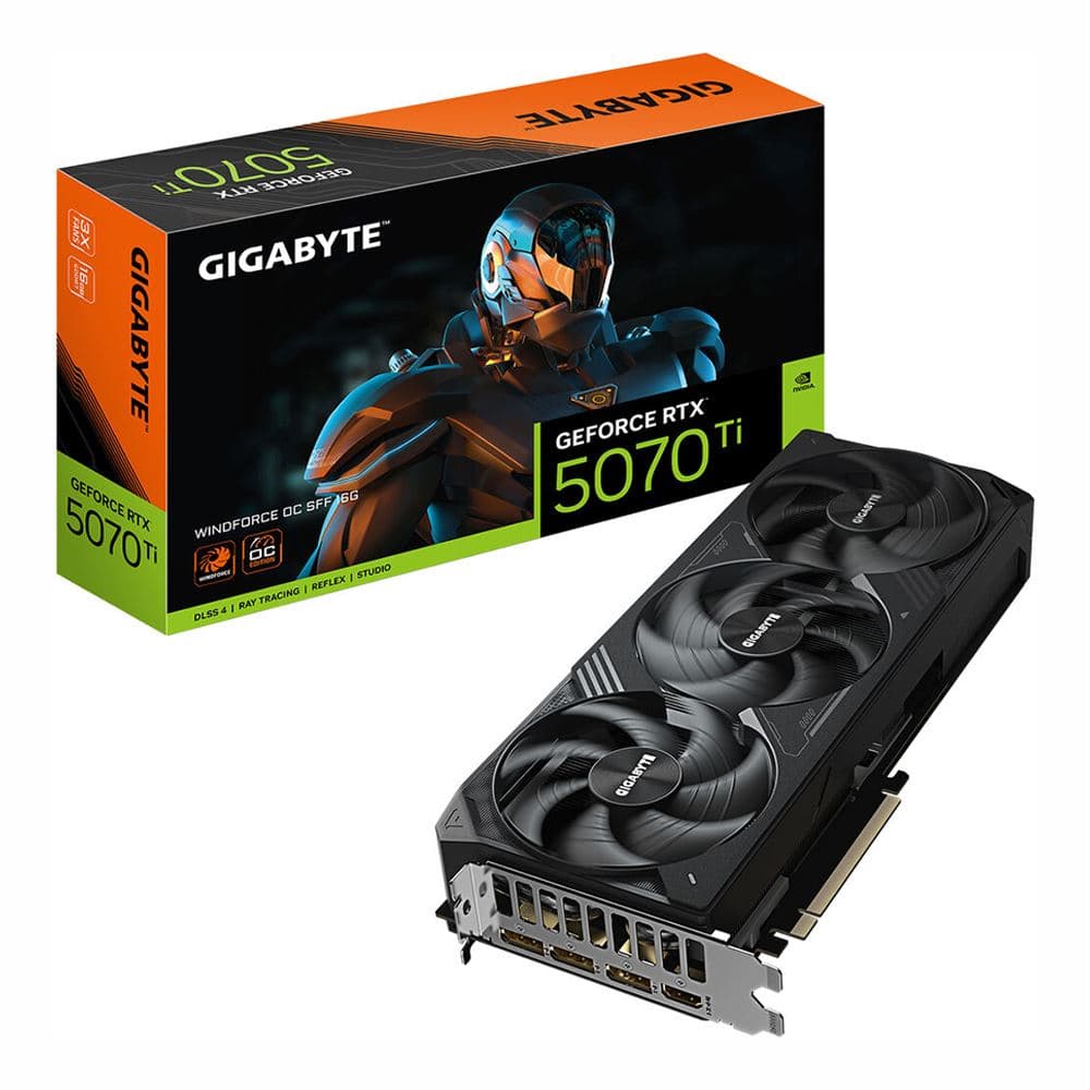 🔥 NEW — Gigabyte NVIDIA GeForce RTX 5070Ti 16G Windforce SFF Video Card 🔥
