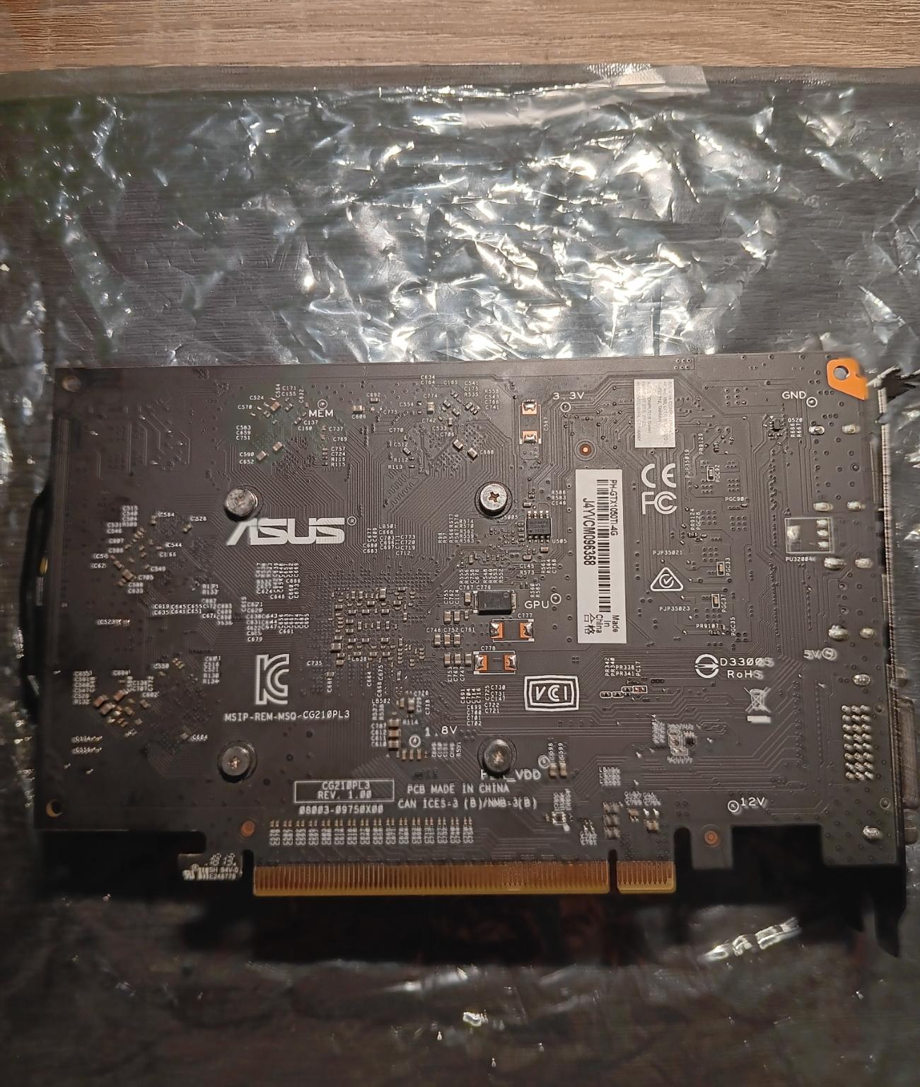 ASUS PHOENIX GTX 1050 Ti