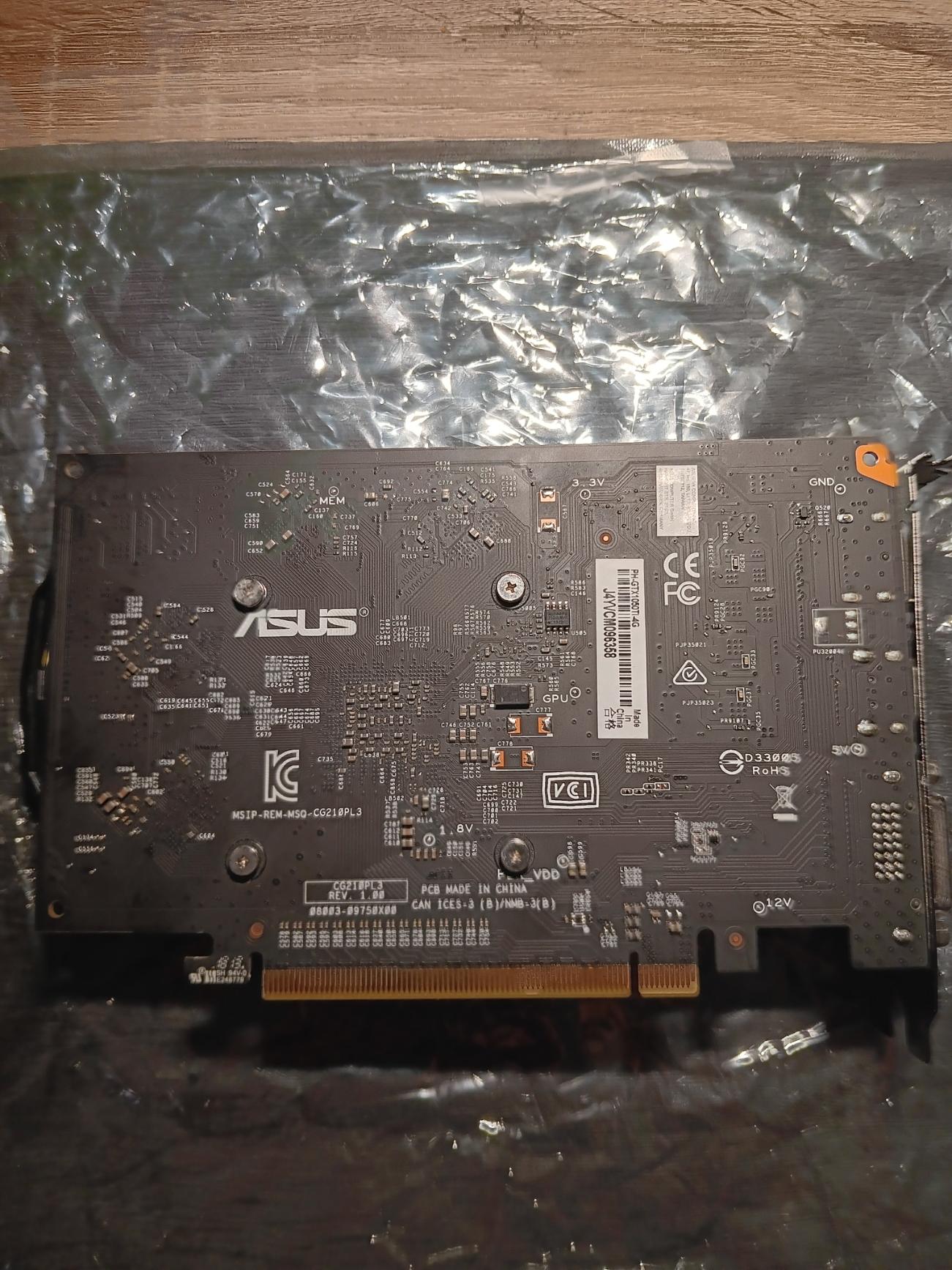 ASUS PHOENIX GTX 1050 Ti