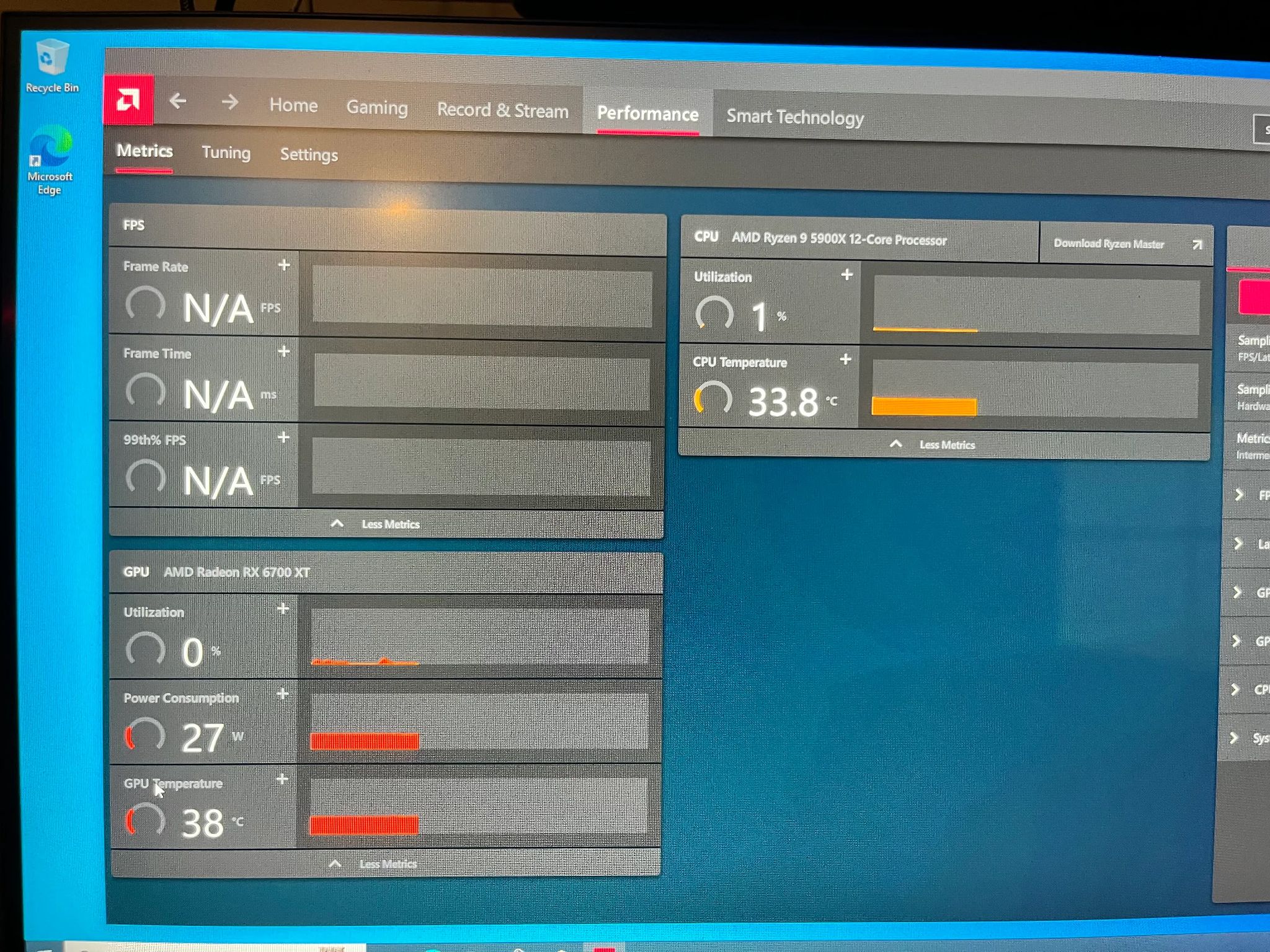 Asus Rog Strix B550 Ryzen 9 5900x + Rx 6700 XT