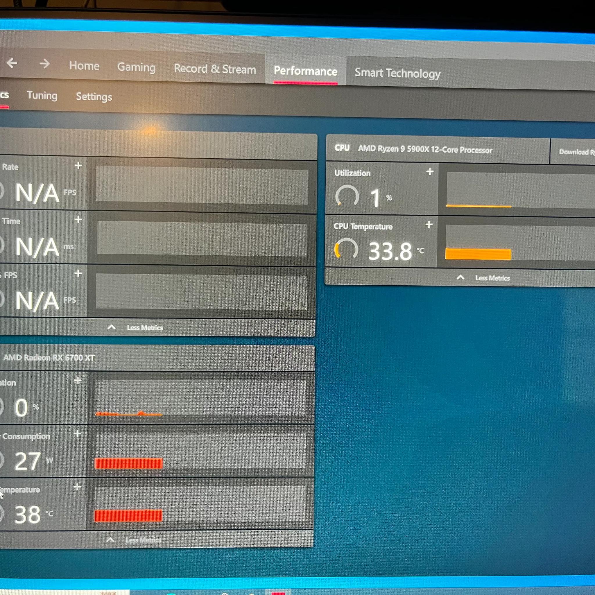 Asus Rog Strix B550 Ryzen 9 5900x + Rx 6700 XT