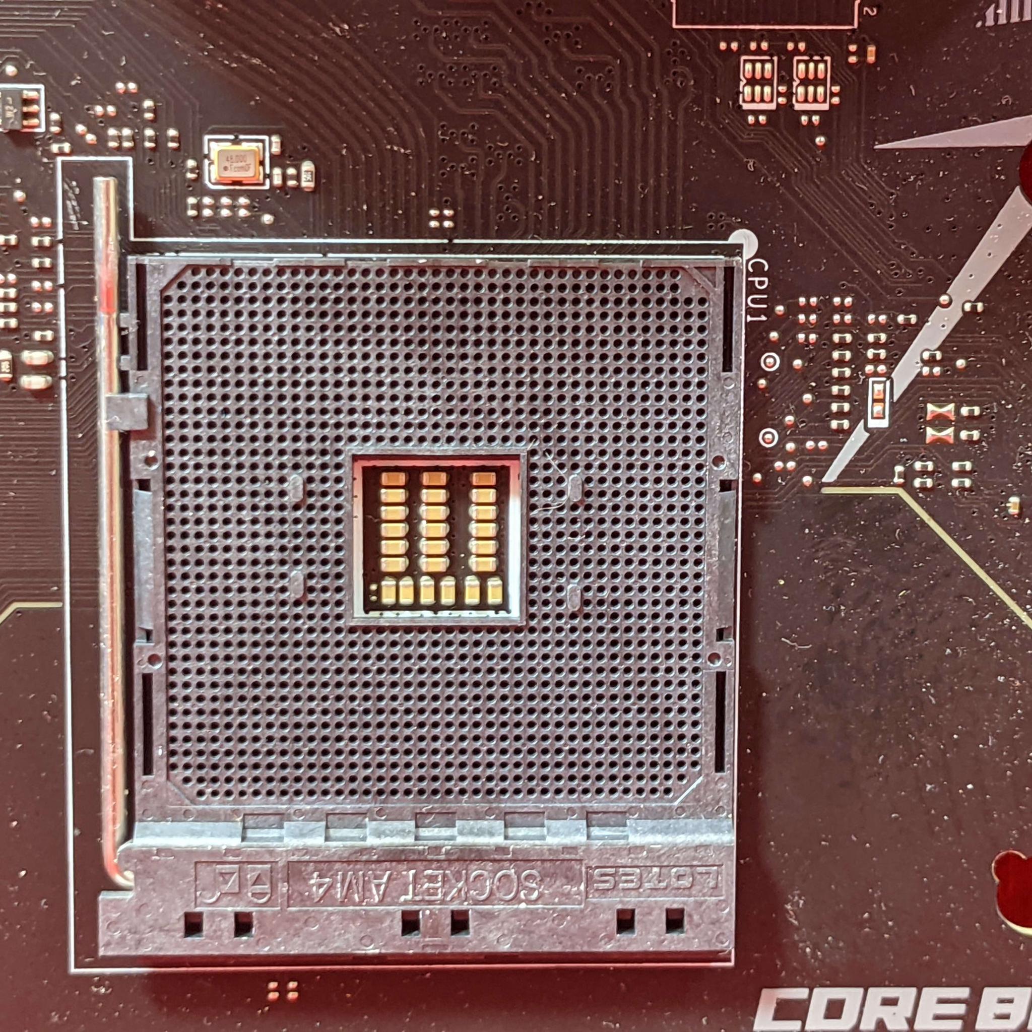 *AS IS/FOR REPAIR* MSI MPG B550 Gaming Edge WIFI AMD Socket AM4 DDR4 ATX Desktop Motherboard