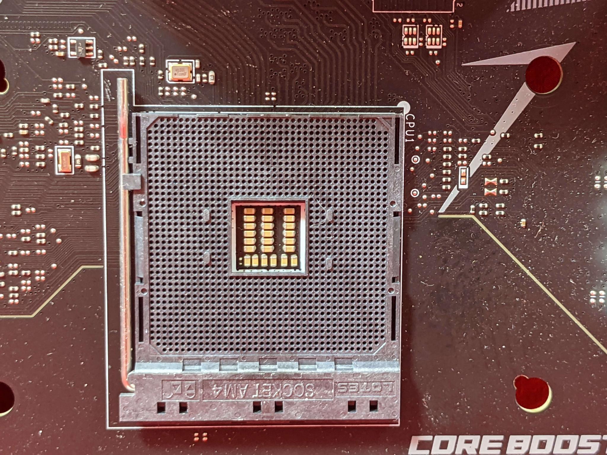 *AS IS/FOR REPAIR* MSI MPG B550 Gaming Edge WIFI AMD Socket AM4 DDR4 ATX Desktop Motherboard