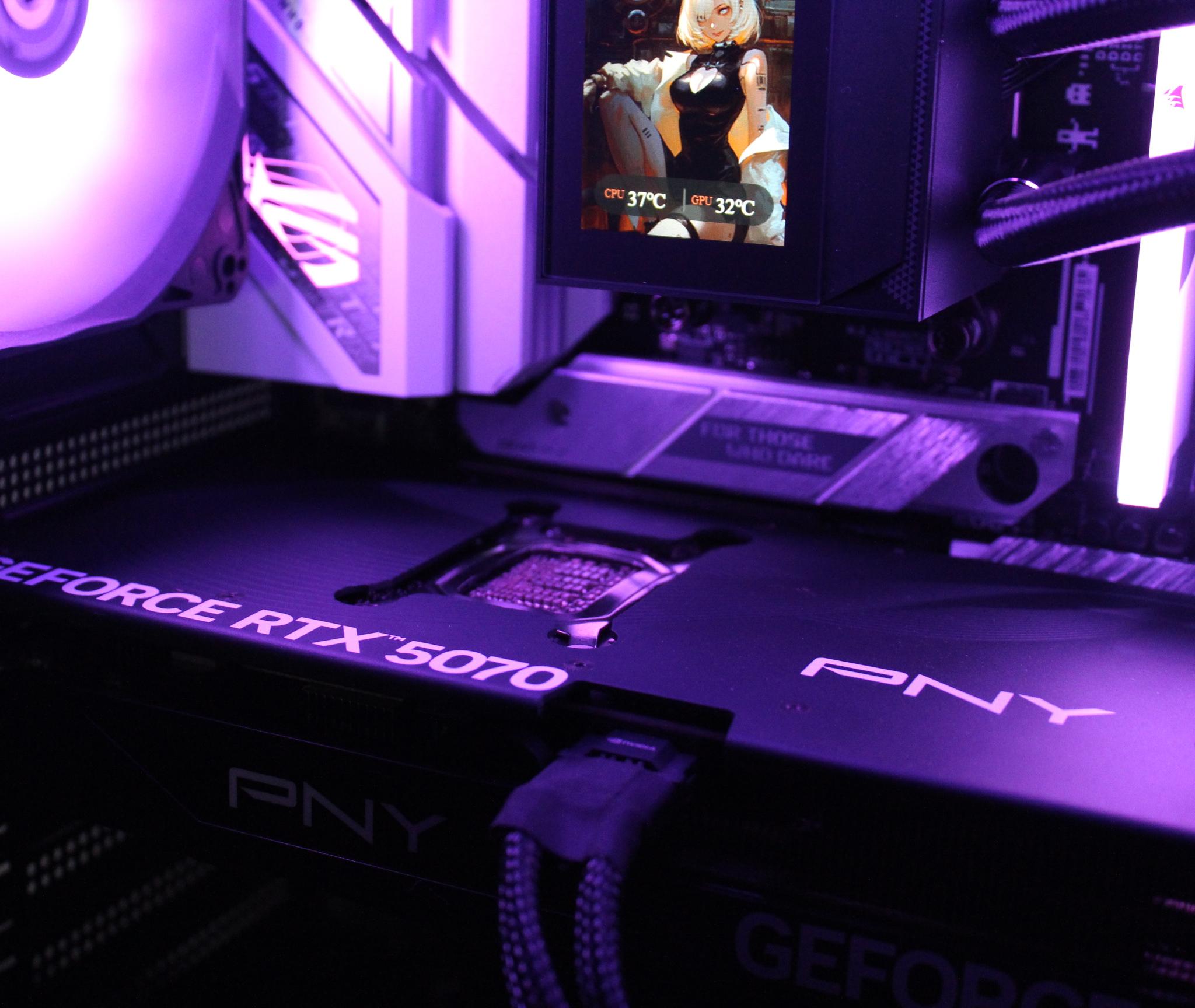 Ryzen 7 7700X | PNY RTX 5070 (12 GB) | 32 GB DDR5 | 1440P Gaming PC