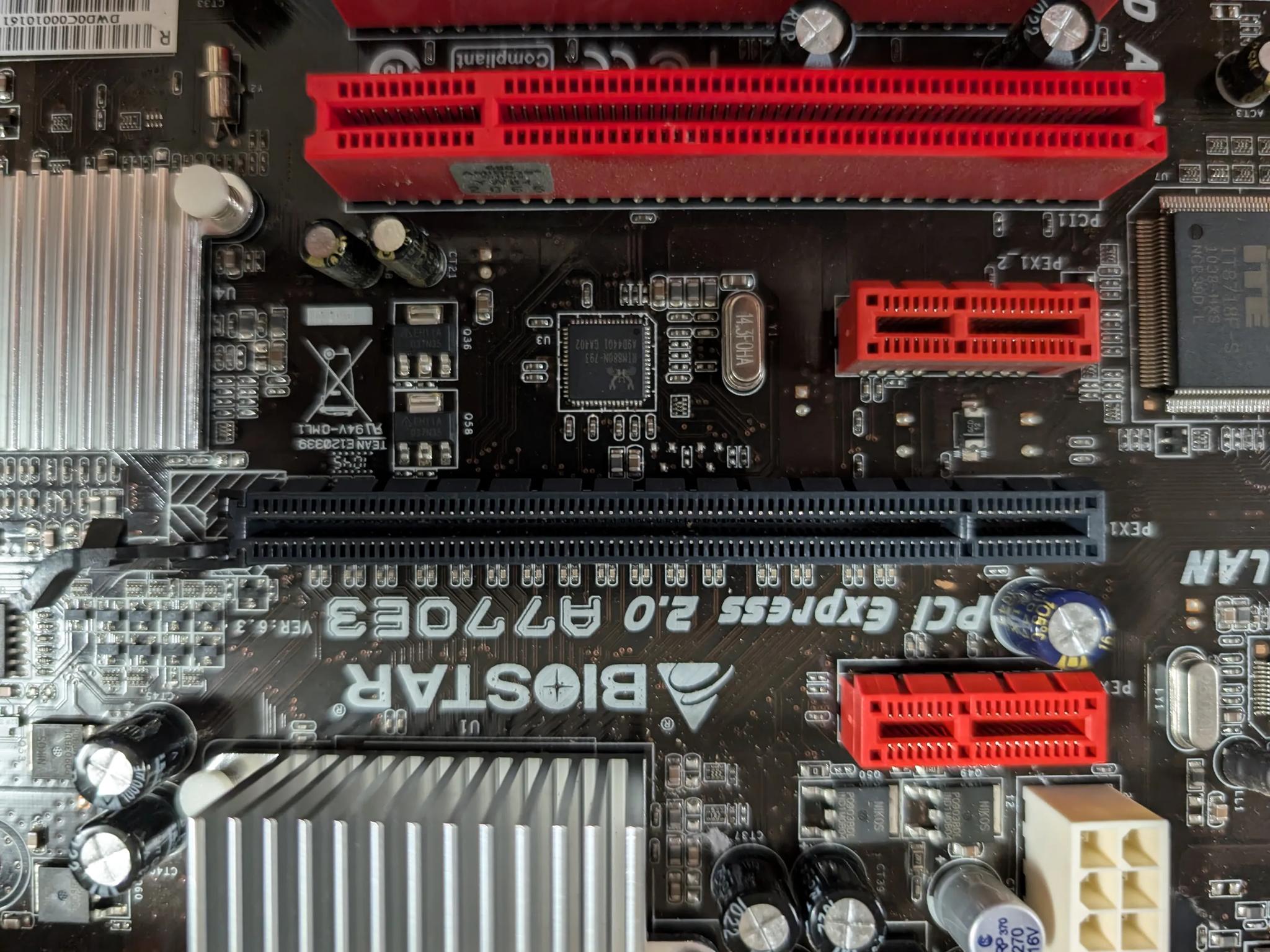 Biostar AM3 motherboard/ AMD Phenom ii x4 945 / 8gb ddr3 / HD 4870 1GB