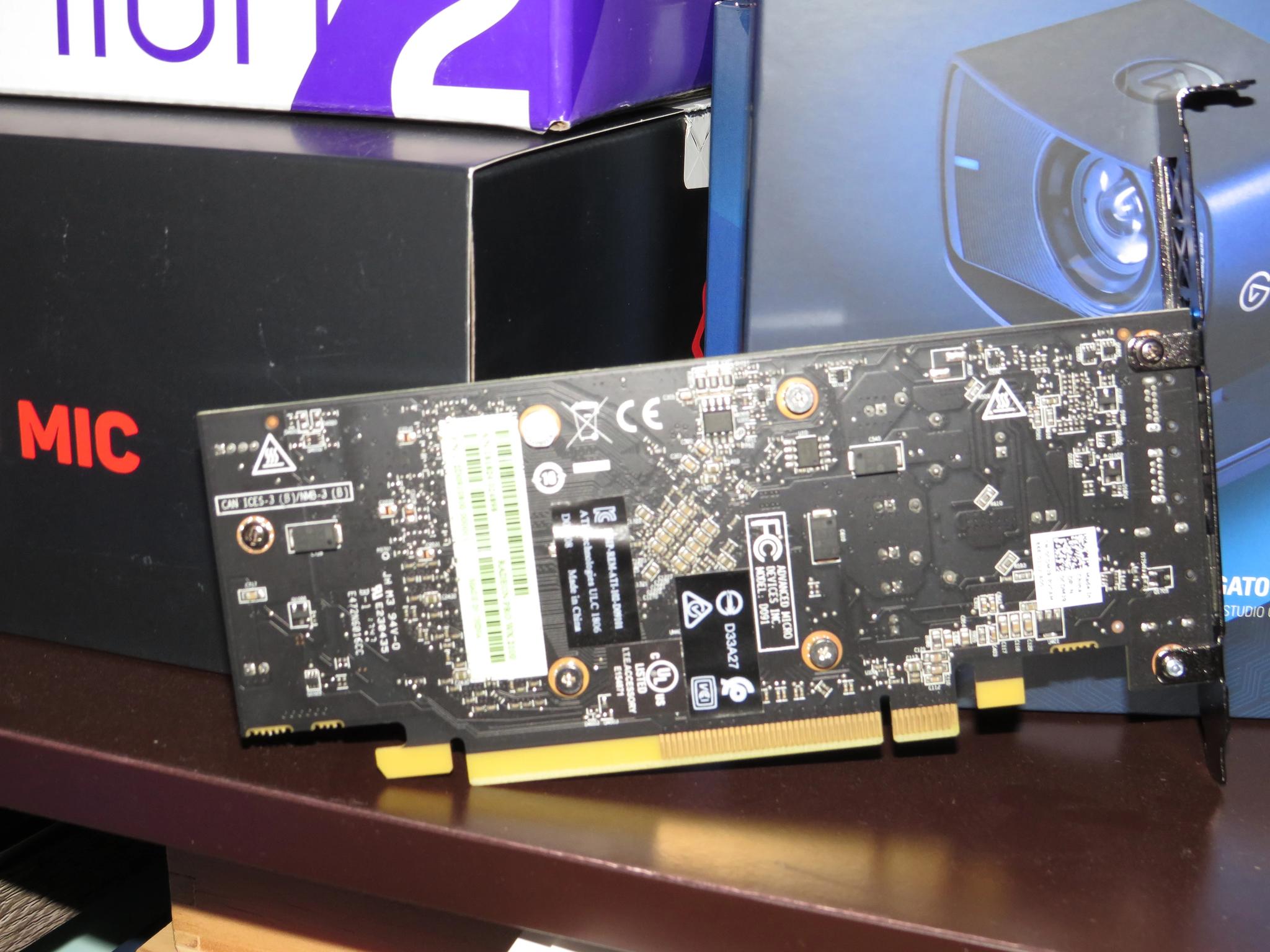 Radeon PRO WX 2100 workstation GPU