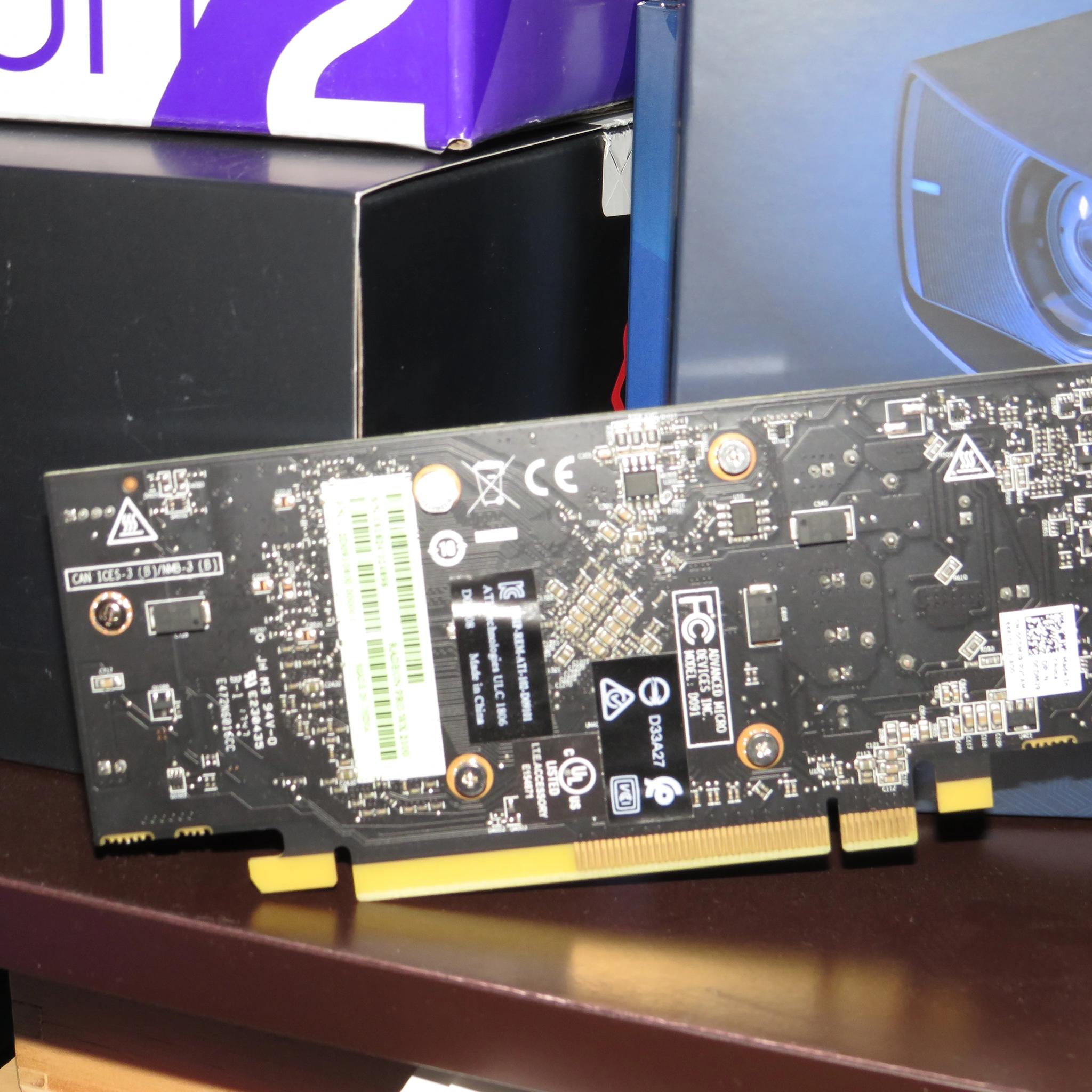 Radeon PRO WX 2100 workstation GPU