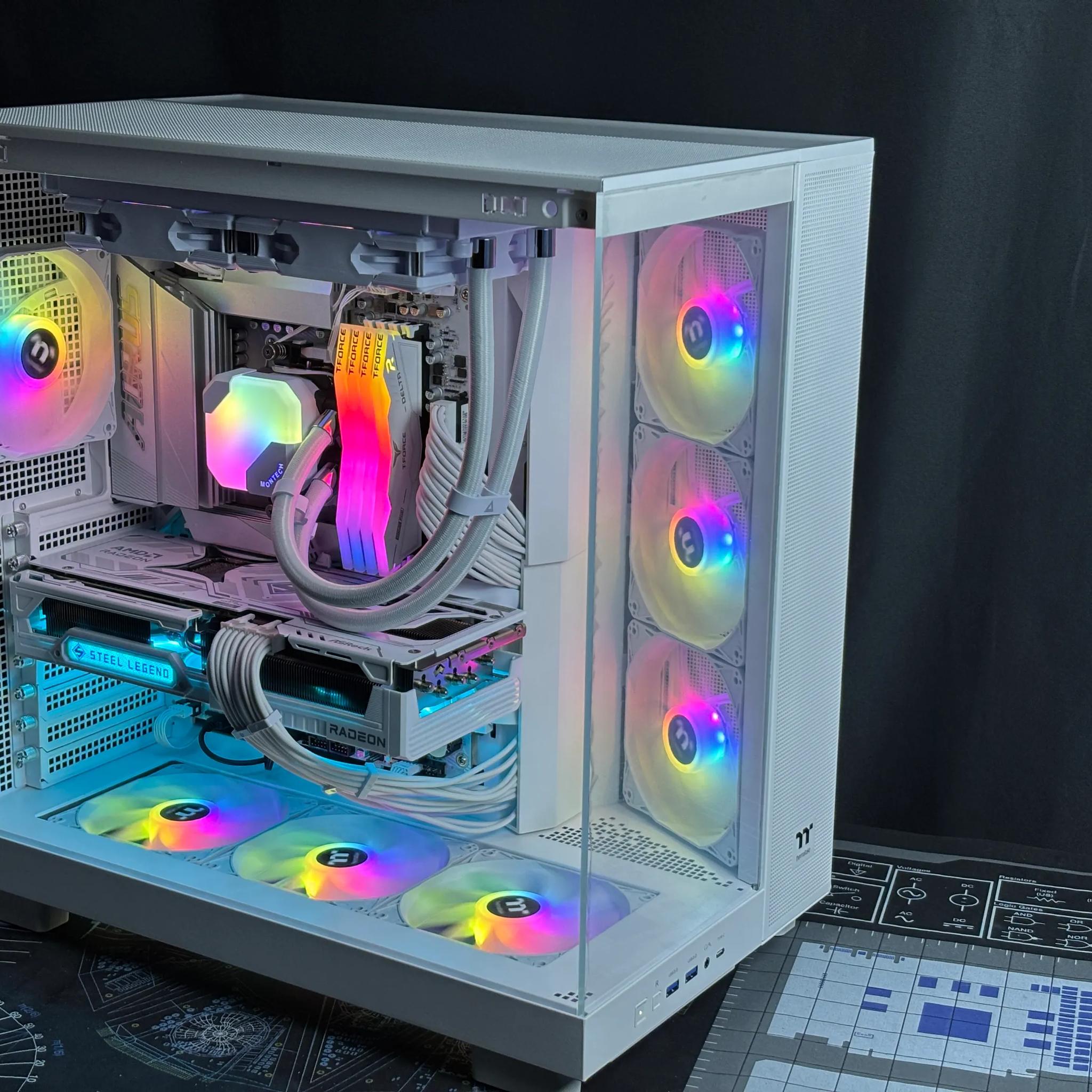 SALE🔥SUPER PC 9070XT 16GB| R7 7800X3D | 32GB DDR5 | 2TB SSD