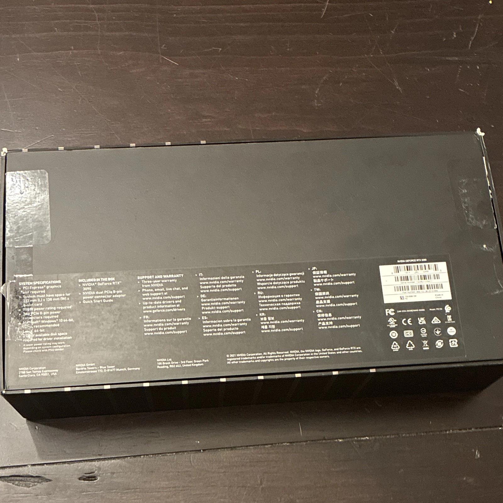 NVIDIA Founders Edition GeForce RTX 3090