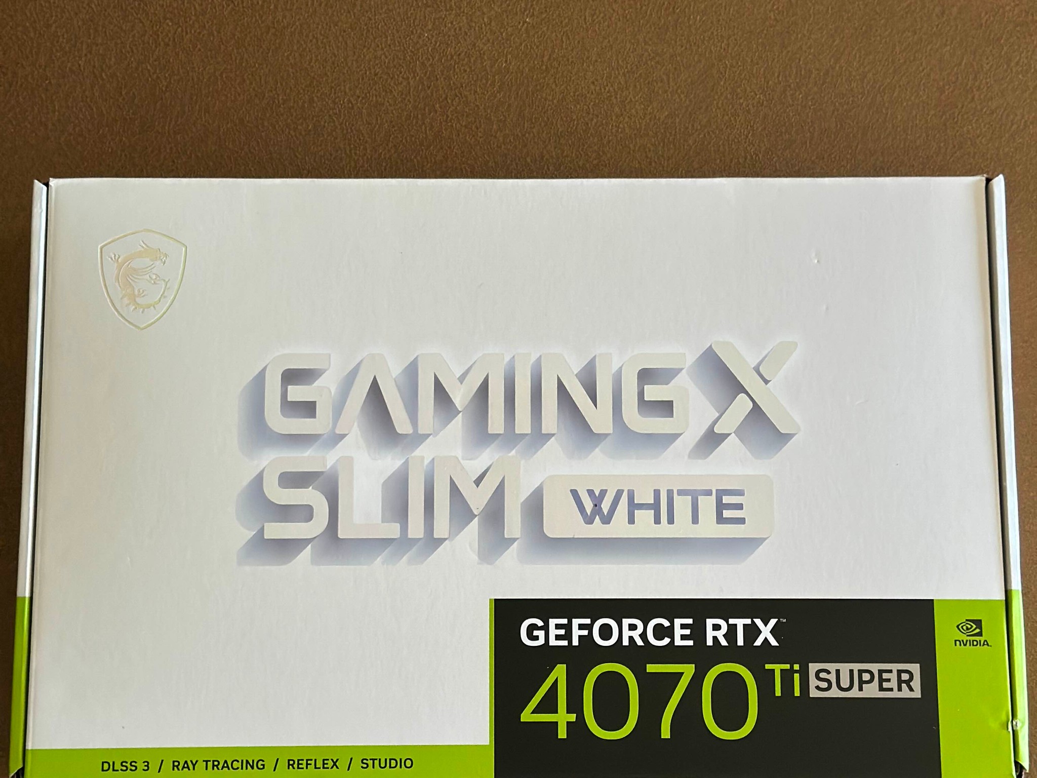 MSI RTX 4070 Ti Super Gaming X Slim White