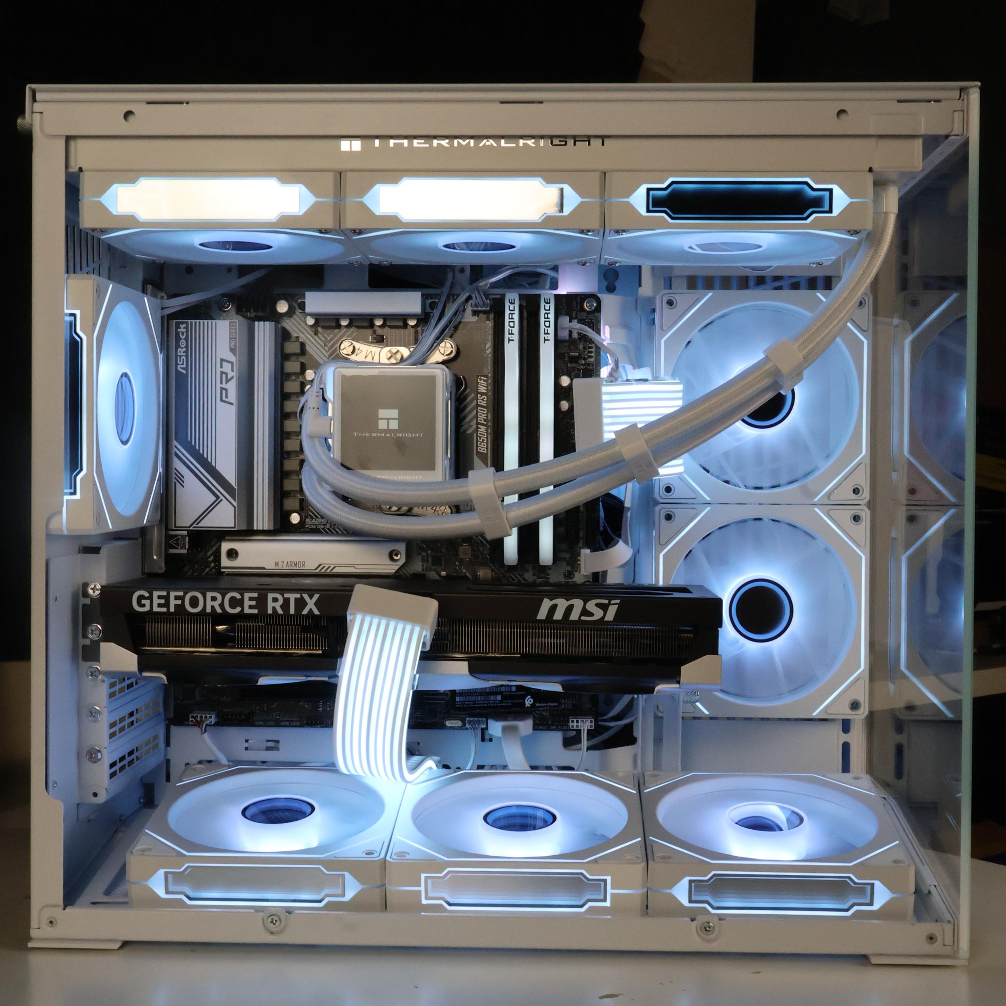 ⚪ Ryzen 7 9700X/RTX 5070Ti 16GB Gaming/Streaming PC ⚪