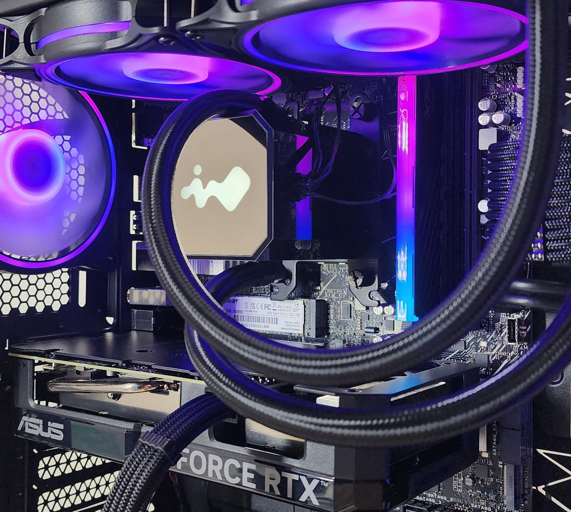 Gaming PC Ryzen 5 9600X 16GB RAM 1TB SSD RTX 4060 Ti 8GB Windows 11 Computer