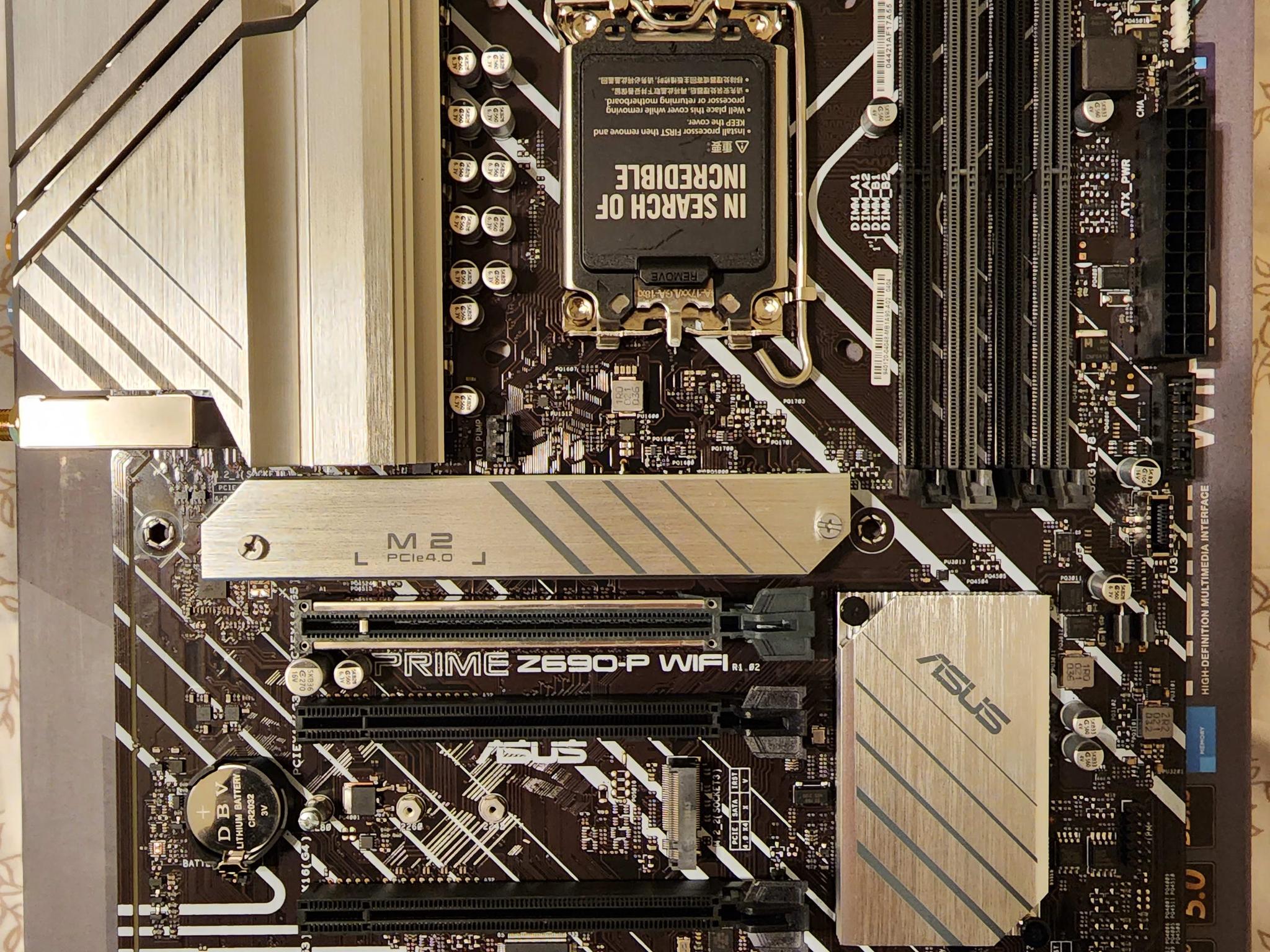 Open 📦! Asus PRIME Z690-P WIFI | DDR5