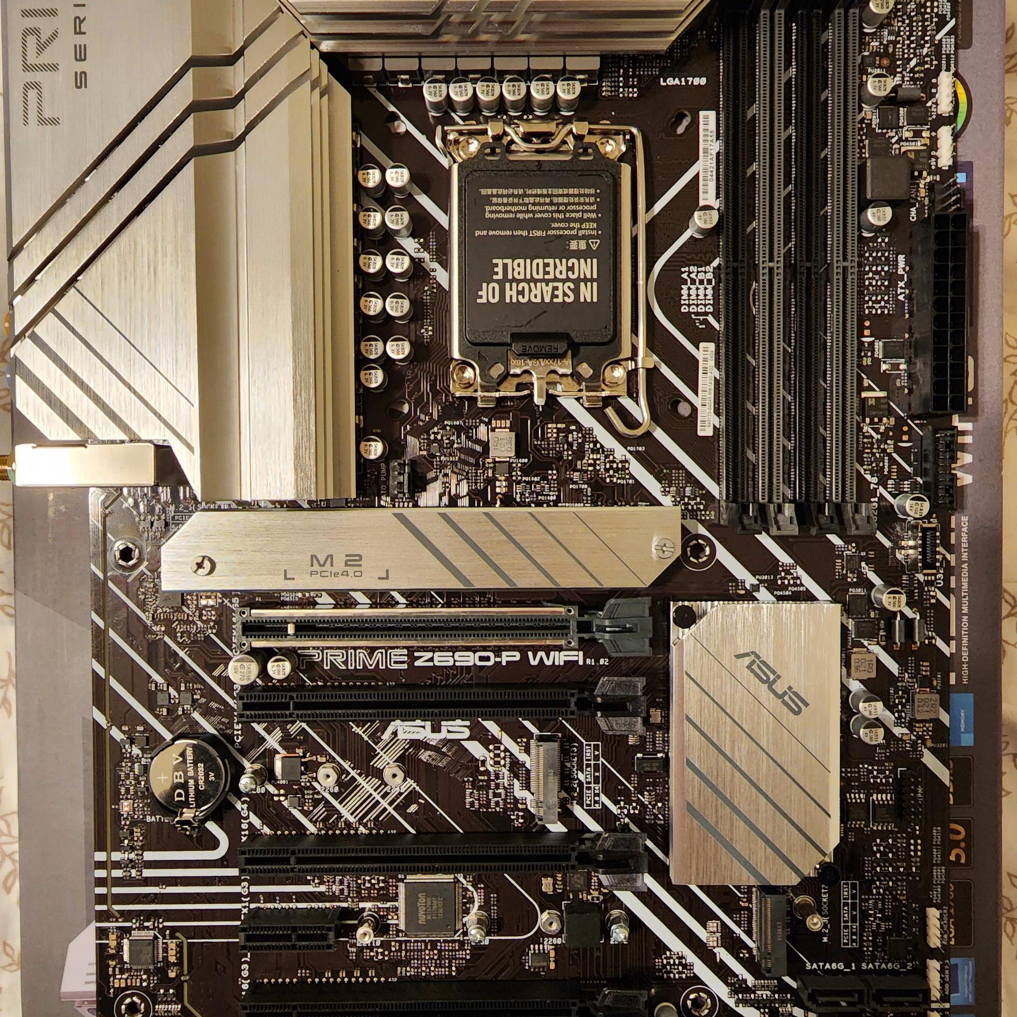 Open 📦! Asus PRIME Z690-P WIFI | DDR5