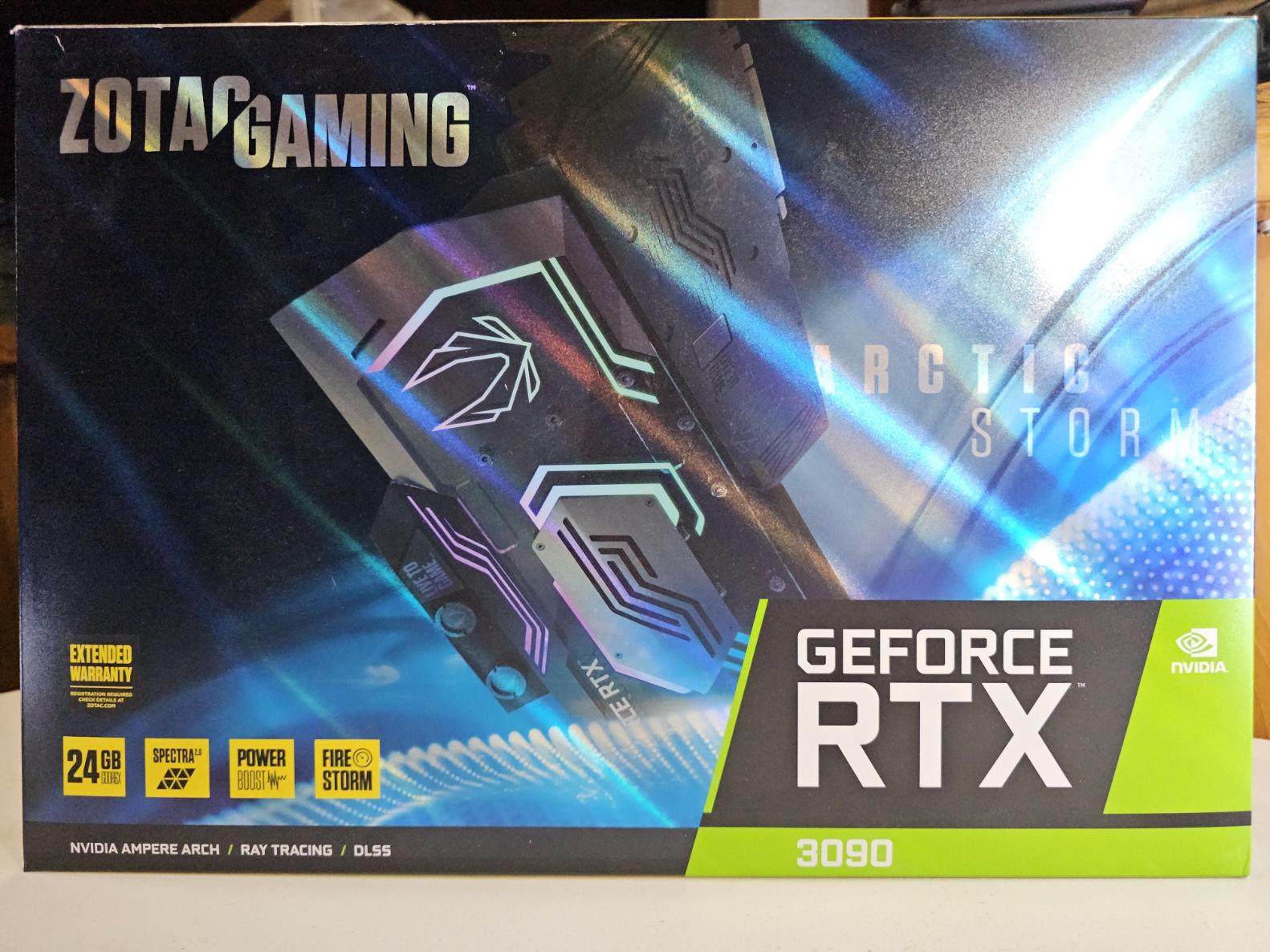 Zotac RTX 3090 Arctic Storm