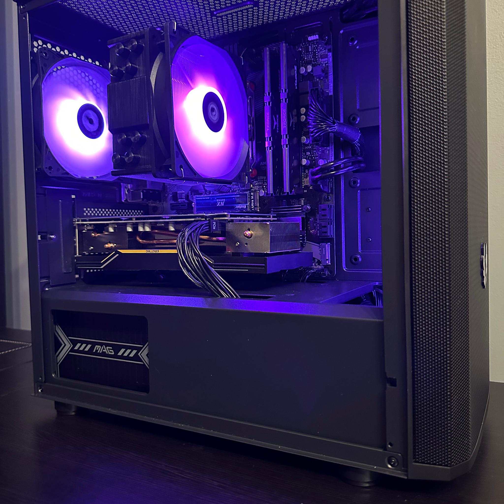 All New Asrock 5600xt / Ryzen 5500 / 1080 gaming pc