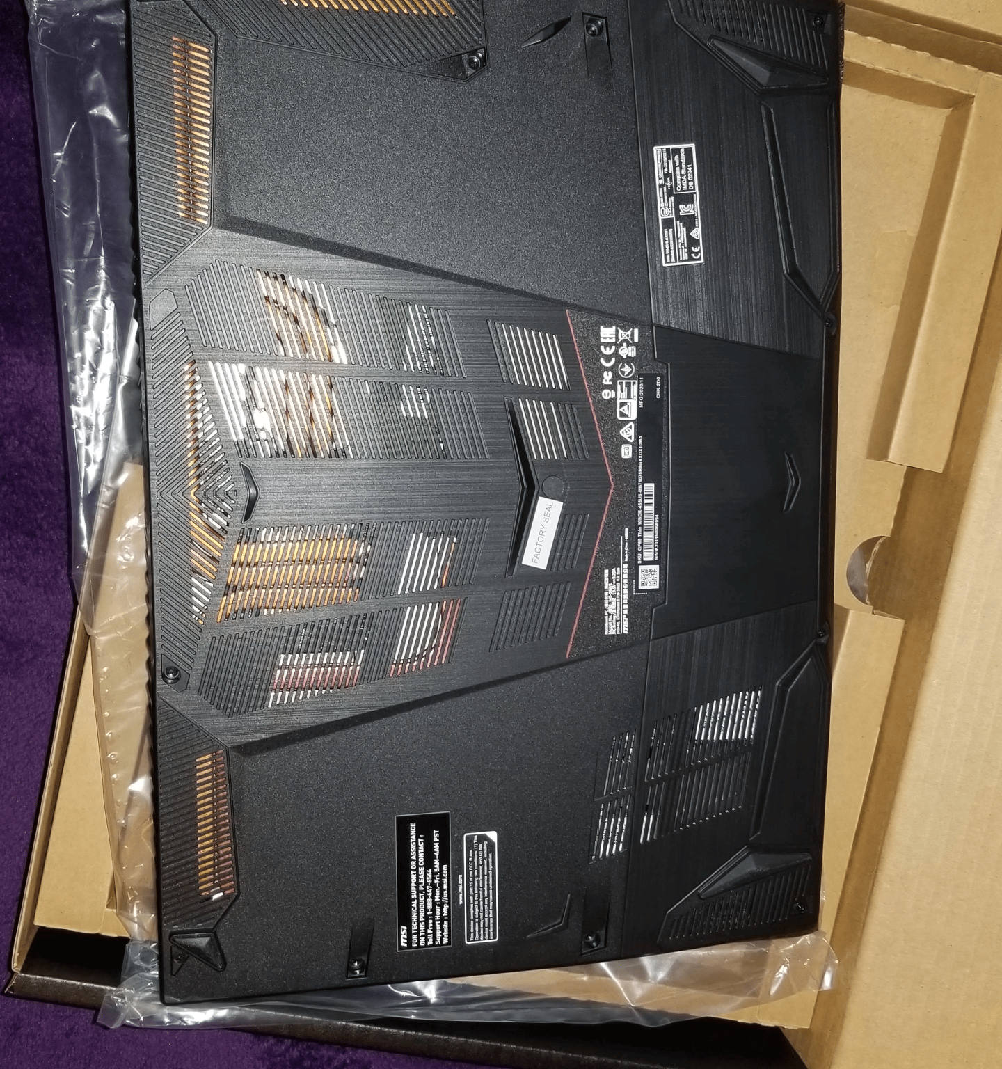 Intel i7 10750h Gtx 1660 TI 8 gb ddr4 it's in good condition  works 100 present 