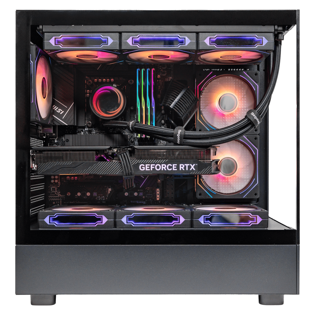 The Poseidon  i7-13700KF 5.8GHz, RTX 5070 12GB, 1TB NVME SSD, 32GB RGB DDR5, 850W PSU