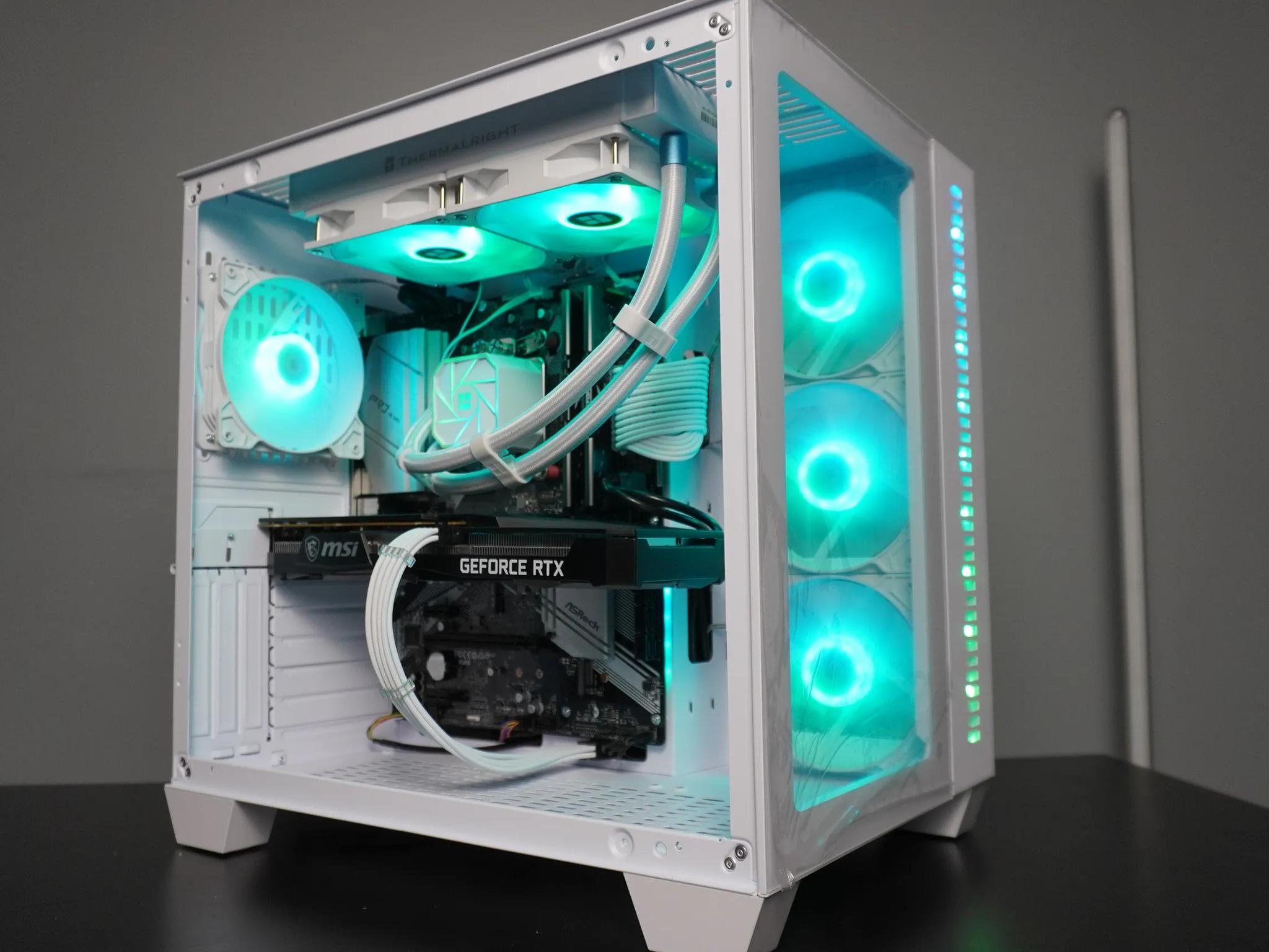 🤍WHITE BEAST🤍 1080p/1440p Machine 💚 RTX 3060ti 8GB 🧡 Ryzen 5 5600 | 32GB RAM | 1TB NVME