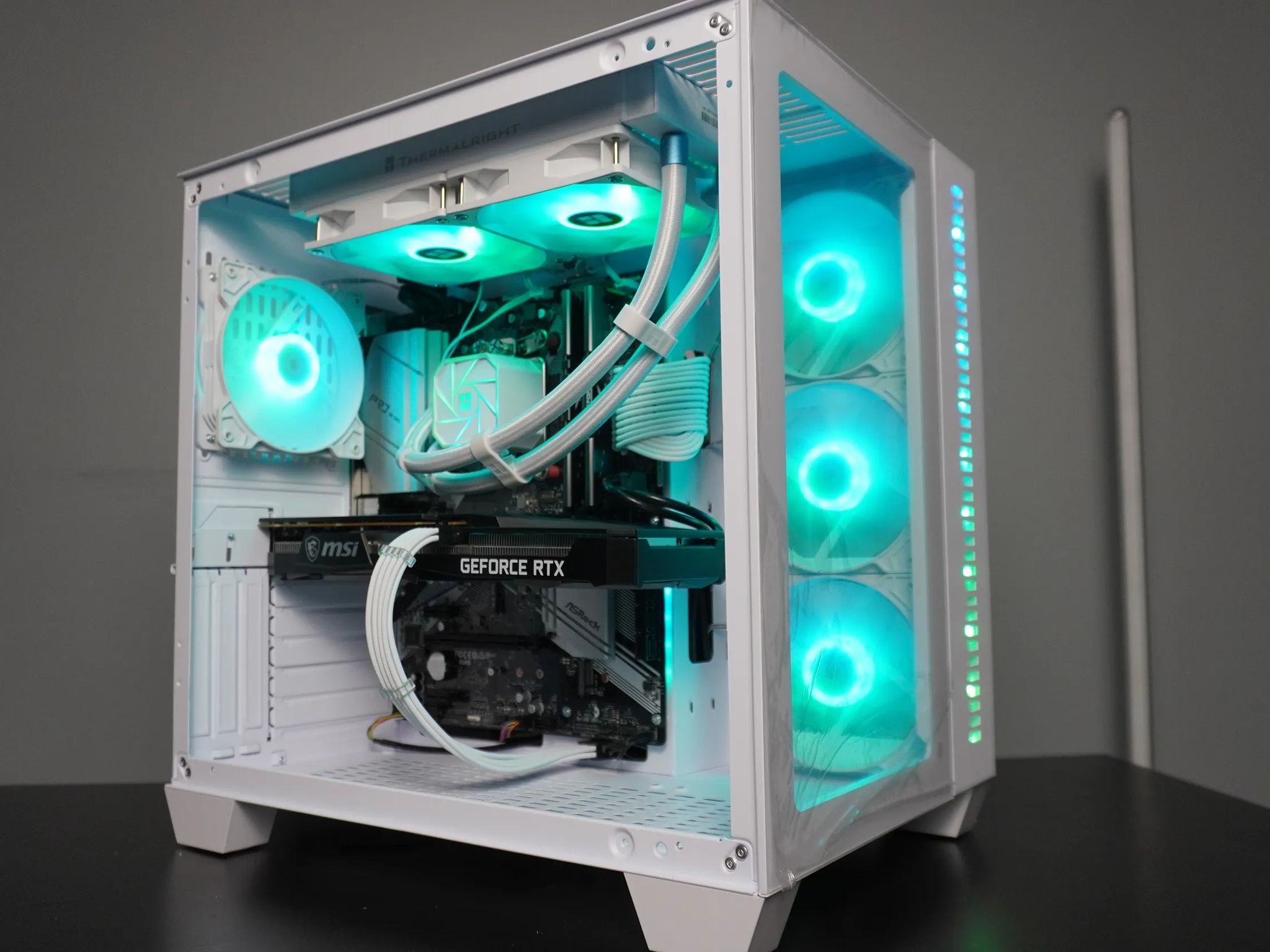 🤍WHITE BEAST🤍 1080p/1440p Machine 💚 RTX 3060ti 8GB 🧡 Ryzen 5 5600 | 32GB RAM | 1TB NVME