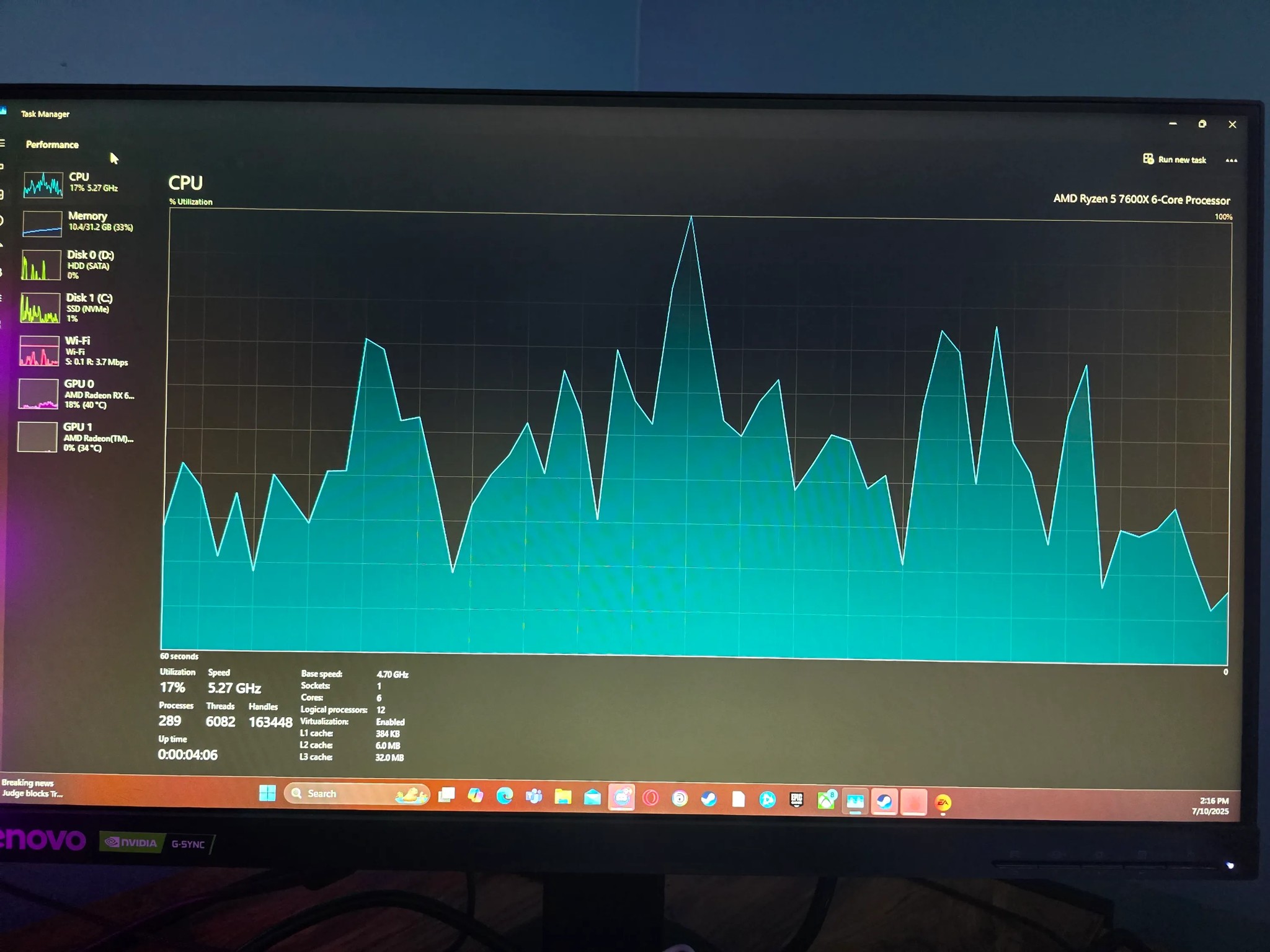 AMD 6900xt and Ryzen 7600x build