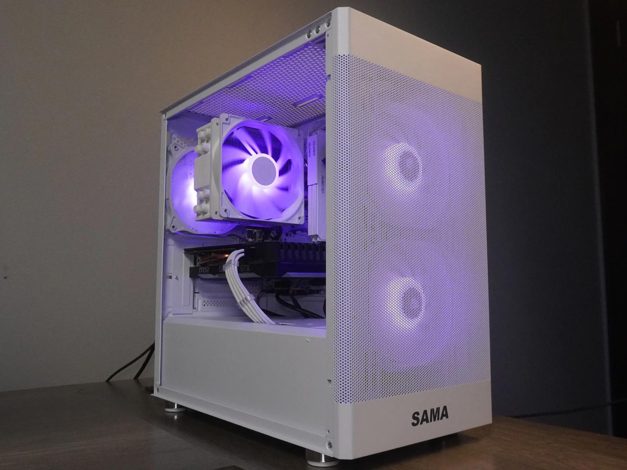 🤍AESTHETIC🤍 1080p GAMING MACHINE 💚GTX 1660 Super 🧡 Ryzen 5 5500 | 16GB | 1TB | WIFI