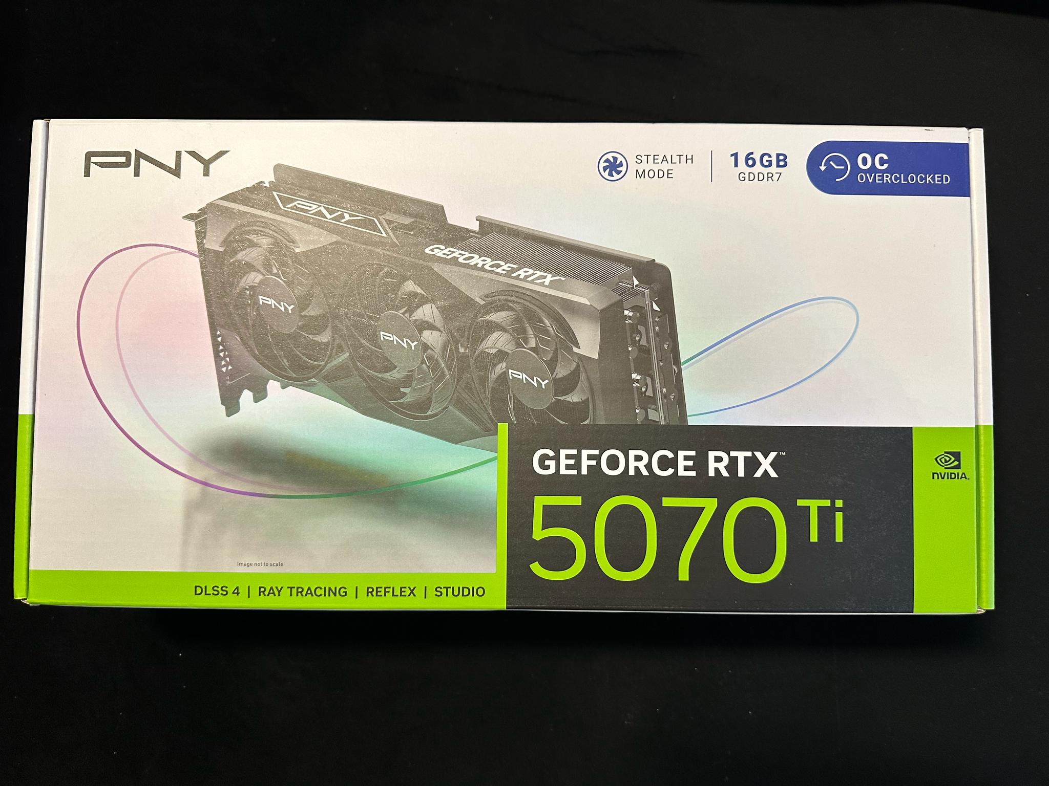 PNY GeForce RTX 5070 Ti OC Triple Fan