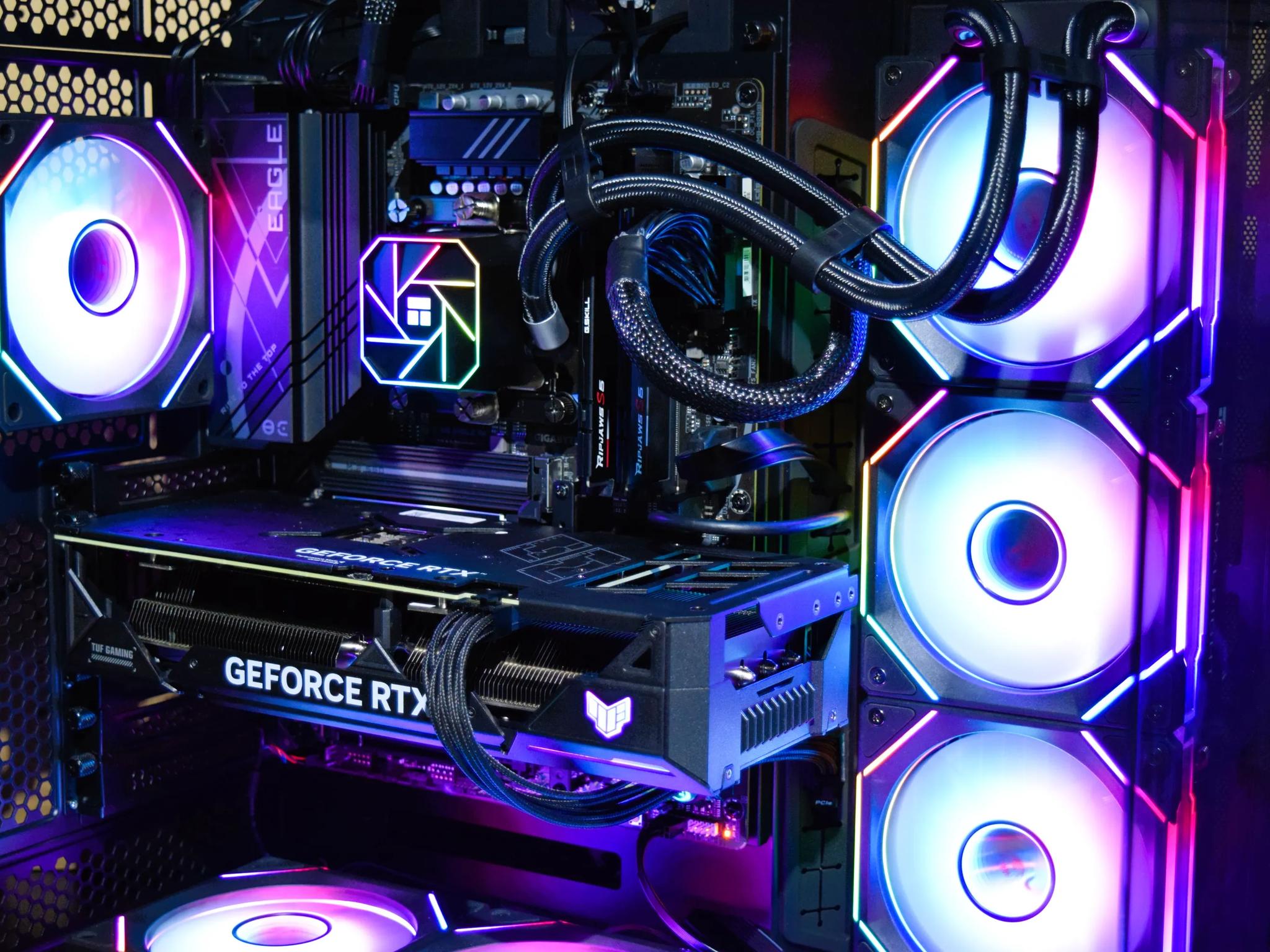 (NEW) 4K / 1440p Ultra Gaming PC All New Parts: Nvidia Asus Tuf 4070 | 1TB NVME |...