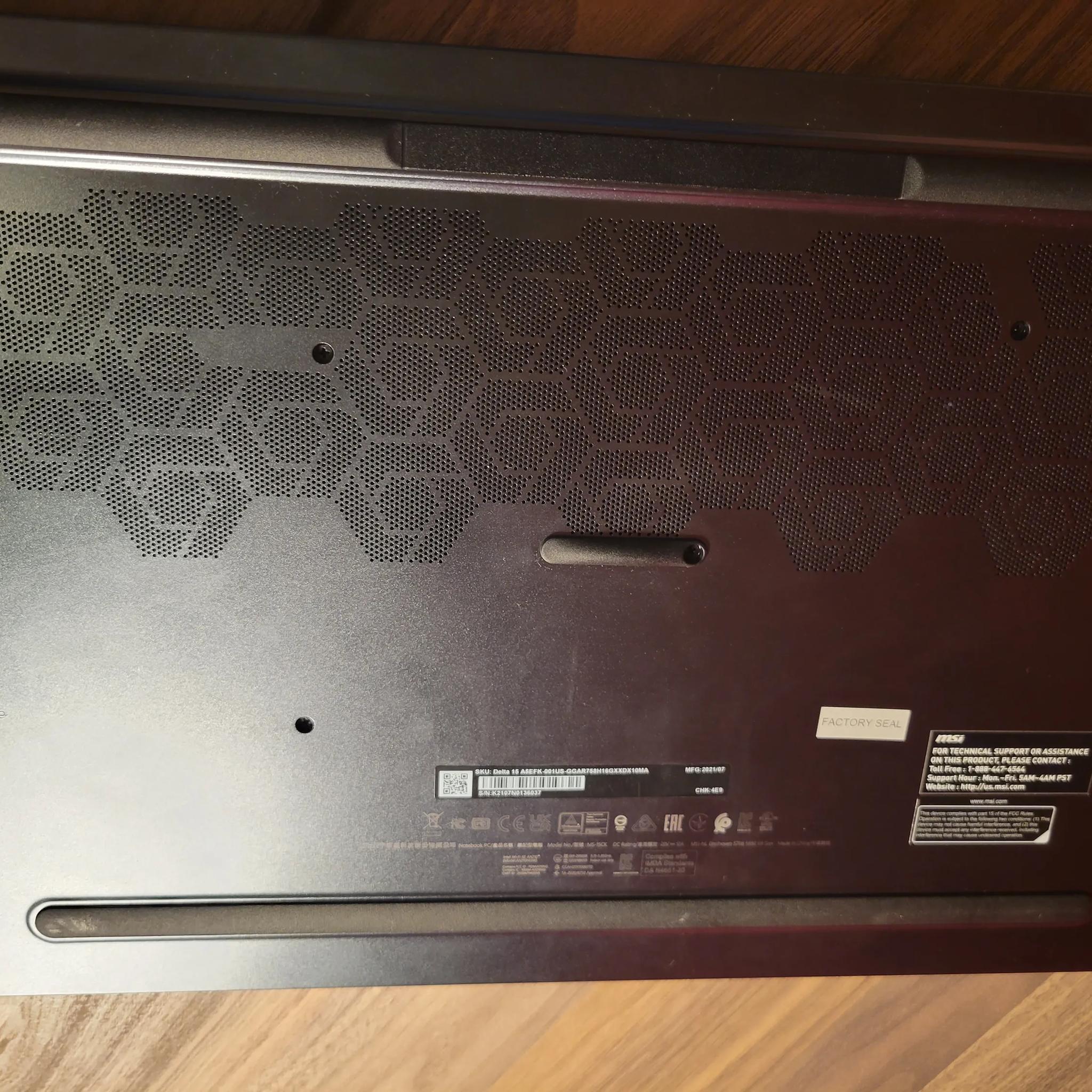 Msi Delta 15 Gaming Laptop