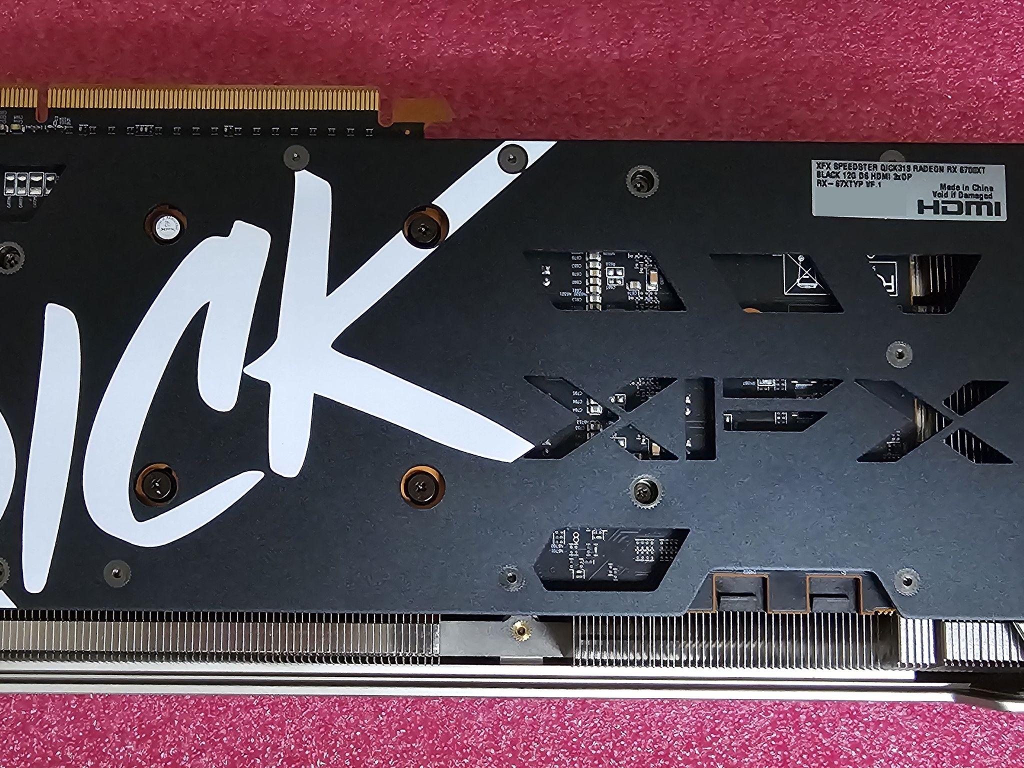 XFX Speedster QICK 319 Core Radeon RX 6700 XT