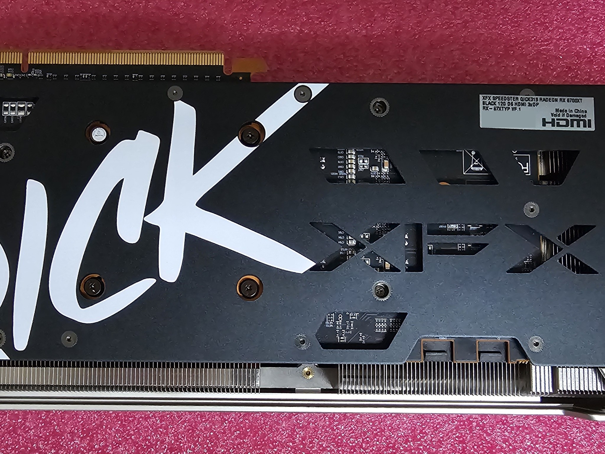 XFX Speedster QICK 319 Core Radeon RX 6700 XT