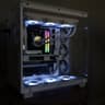 FULL WHITE GAMING PC - RTX 4070 12 GB, Ryzen 7 7800X3D, Liquid Cooling, 4 TB storage, 32 GB RAM