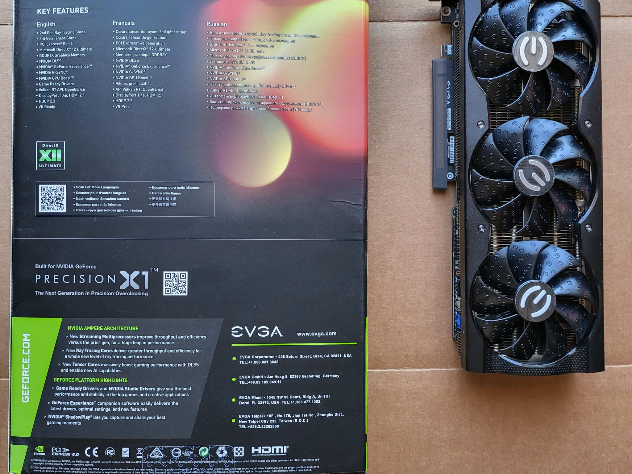 EVGA GeForce RTX 3080 XC3 Ultra 
