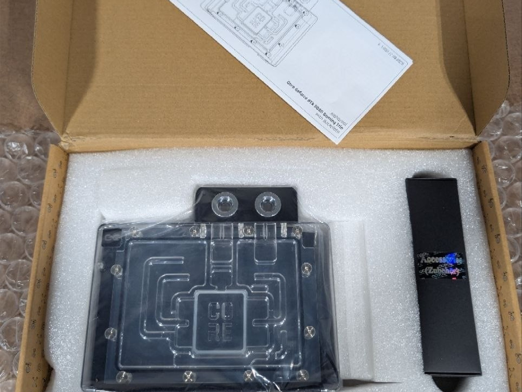 Alphacool Core Geforce RTX 5080/5070Ti Gaming Trio with Backplate (10276)