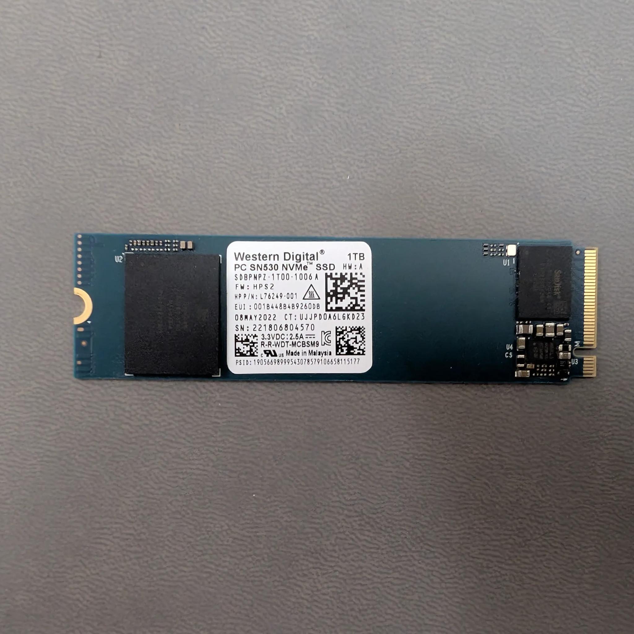 Western Digital PC SN530 1TB SDBPNPZ-1T00