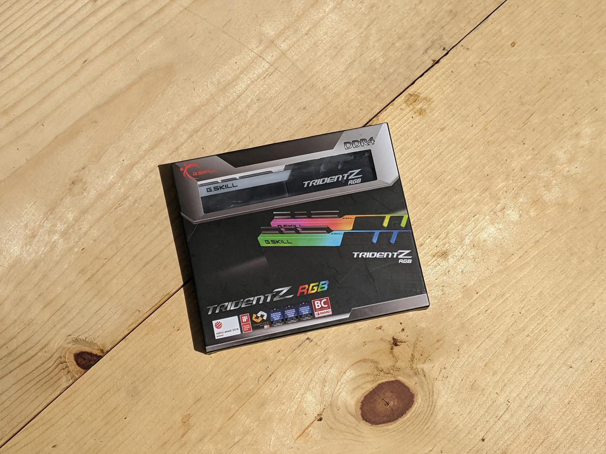 G.Skill Trident Z RGB 32 GB (2 x 16 GB) DDR4-3600 CL16 Memory
